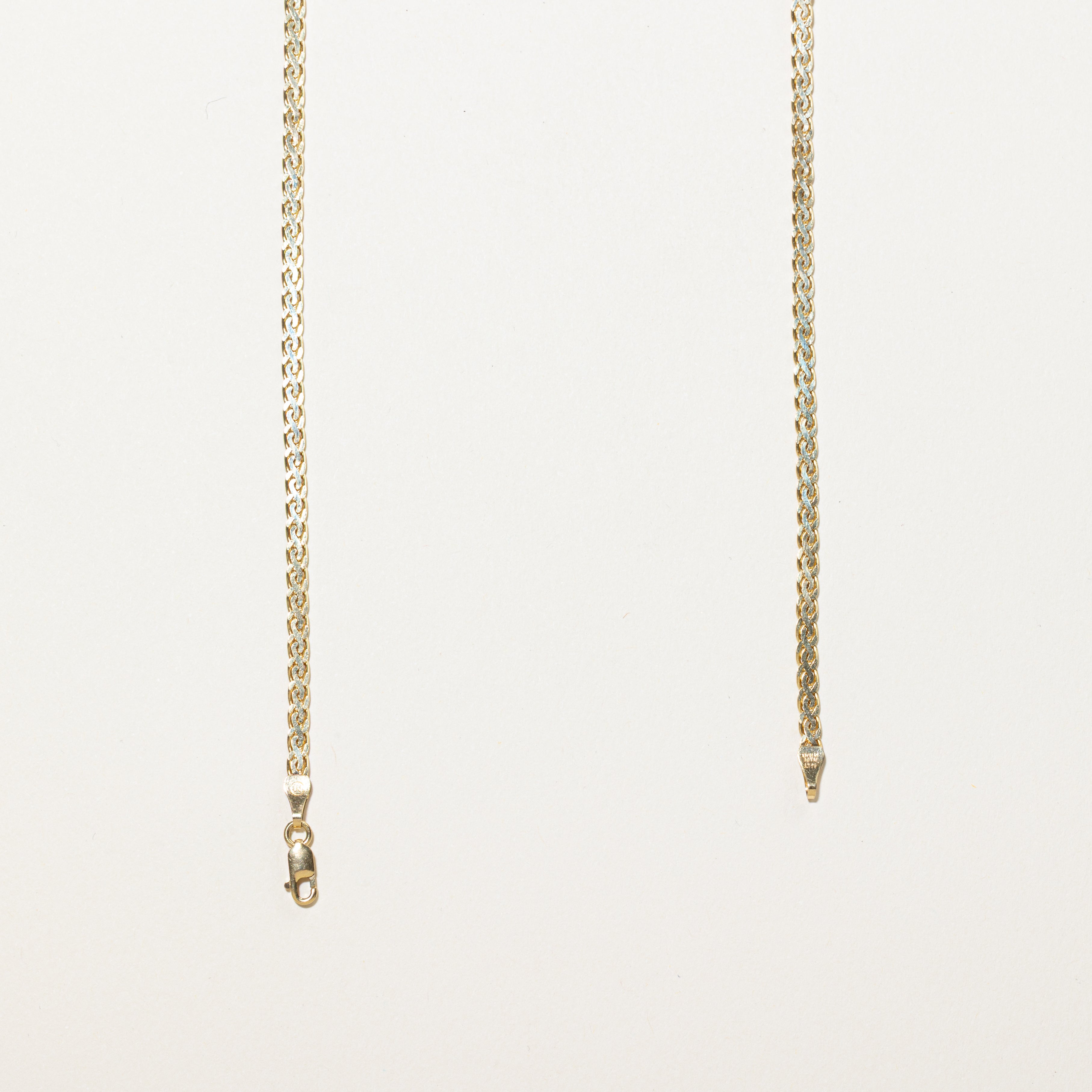 Yellow Gold Diamond Cluster Chevron Necklace | 1.70ctw | 17"