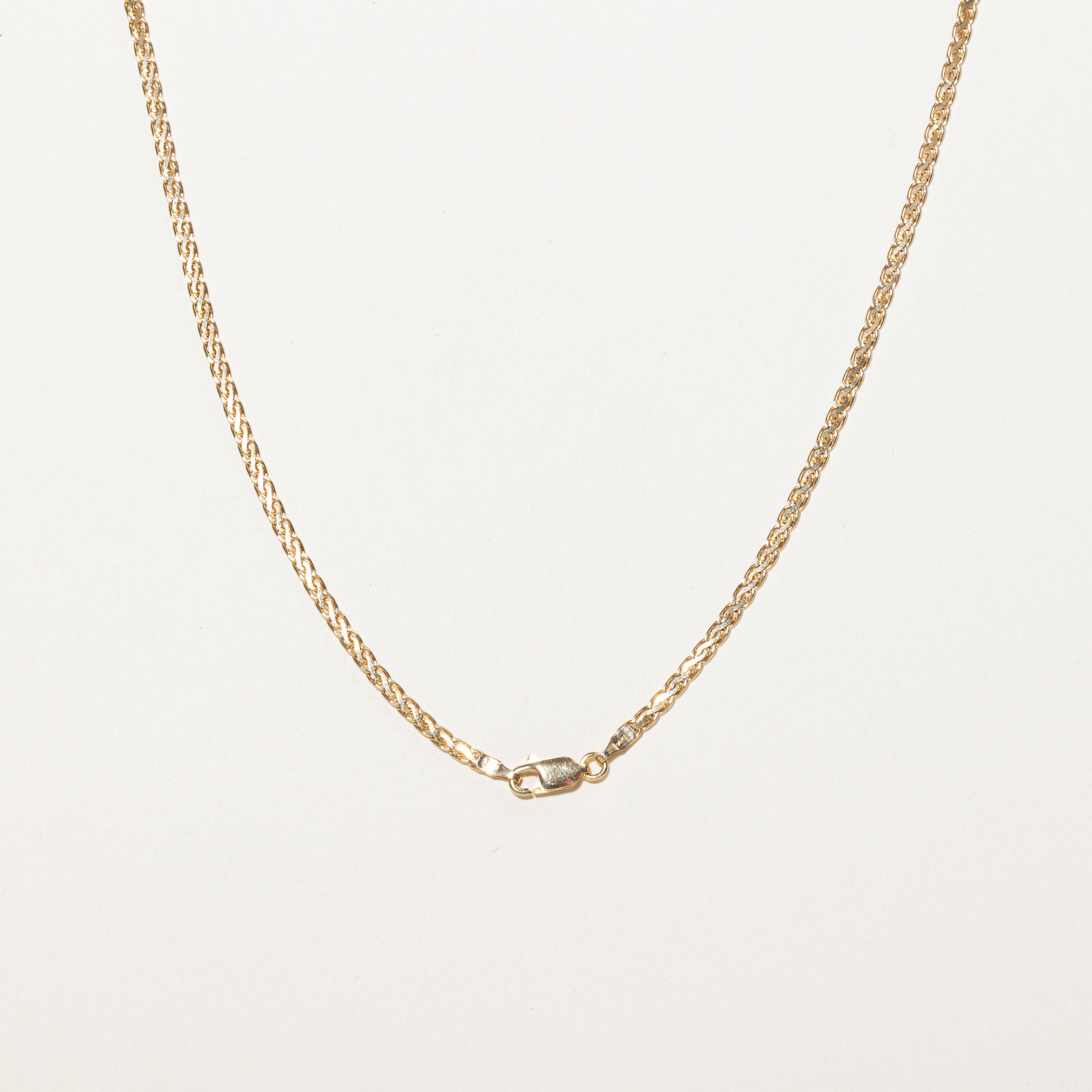 Yellow Gold Diamond Chevron Pendant Necklace | 0.78ctw | 17"