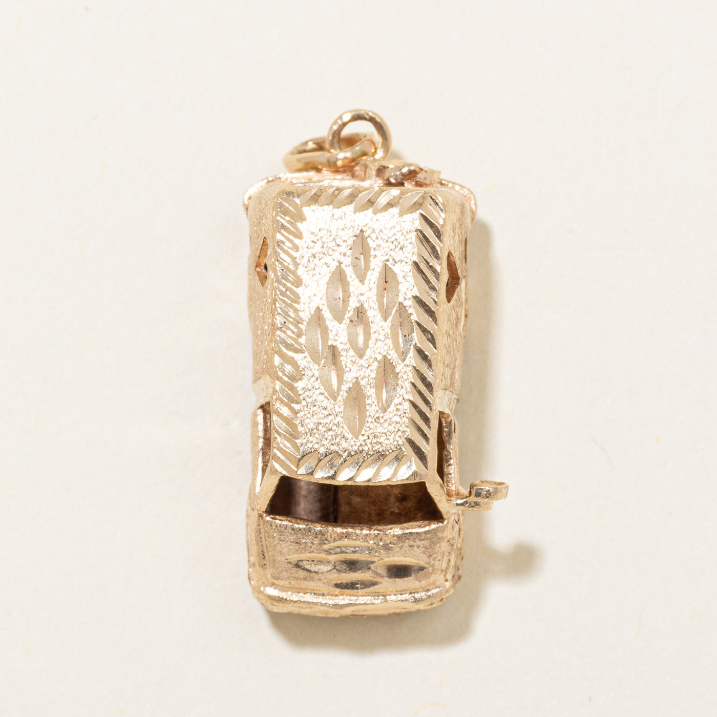 10k Yellow Gold Camper Van Pendant