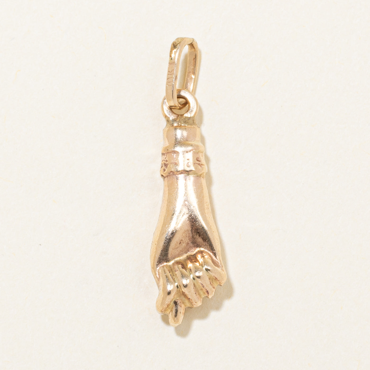 10k Yellow Gold Figa Pendant