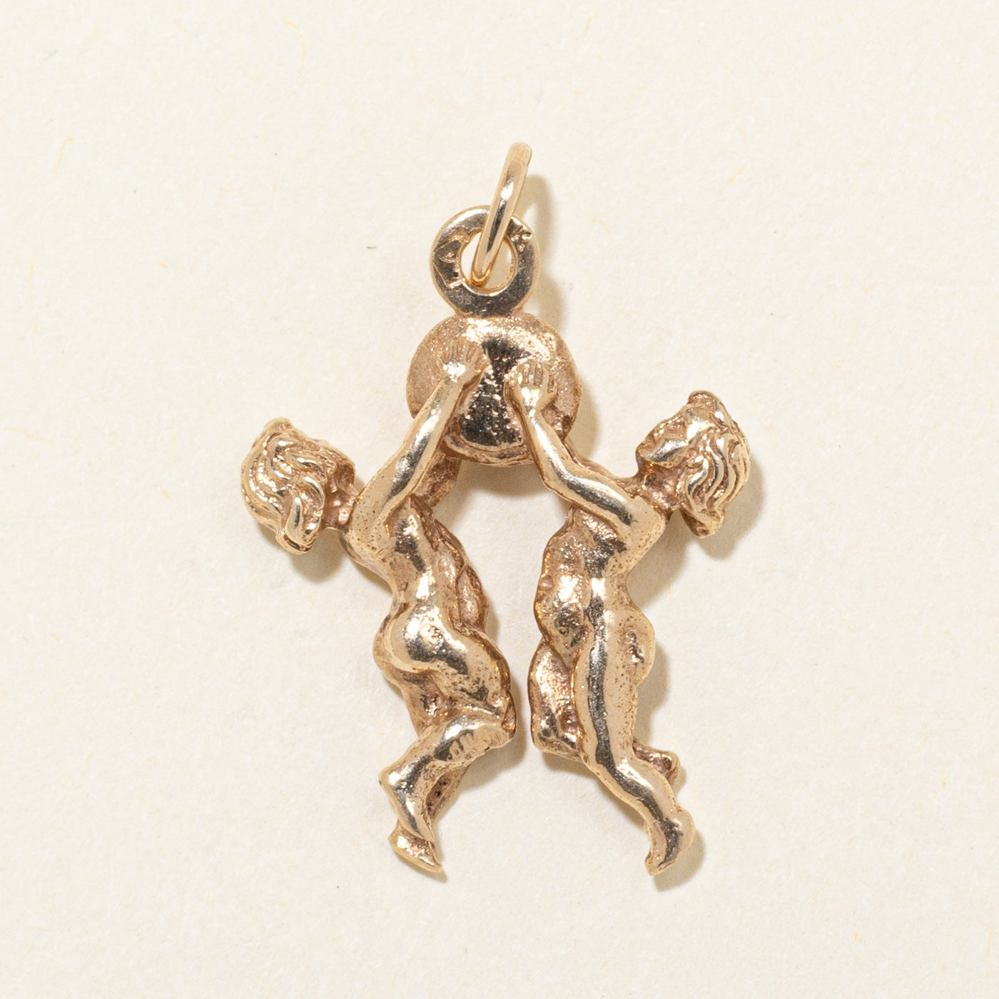 10k Yellow Gold Dancing Ladies Charm