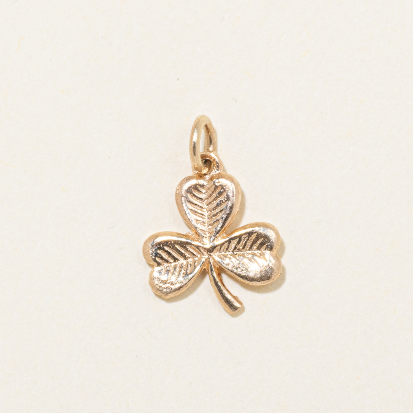 1963 Birmingham 9k Yellow Gold Clover Charm