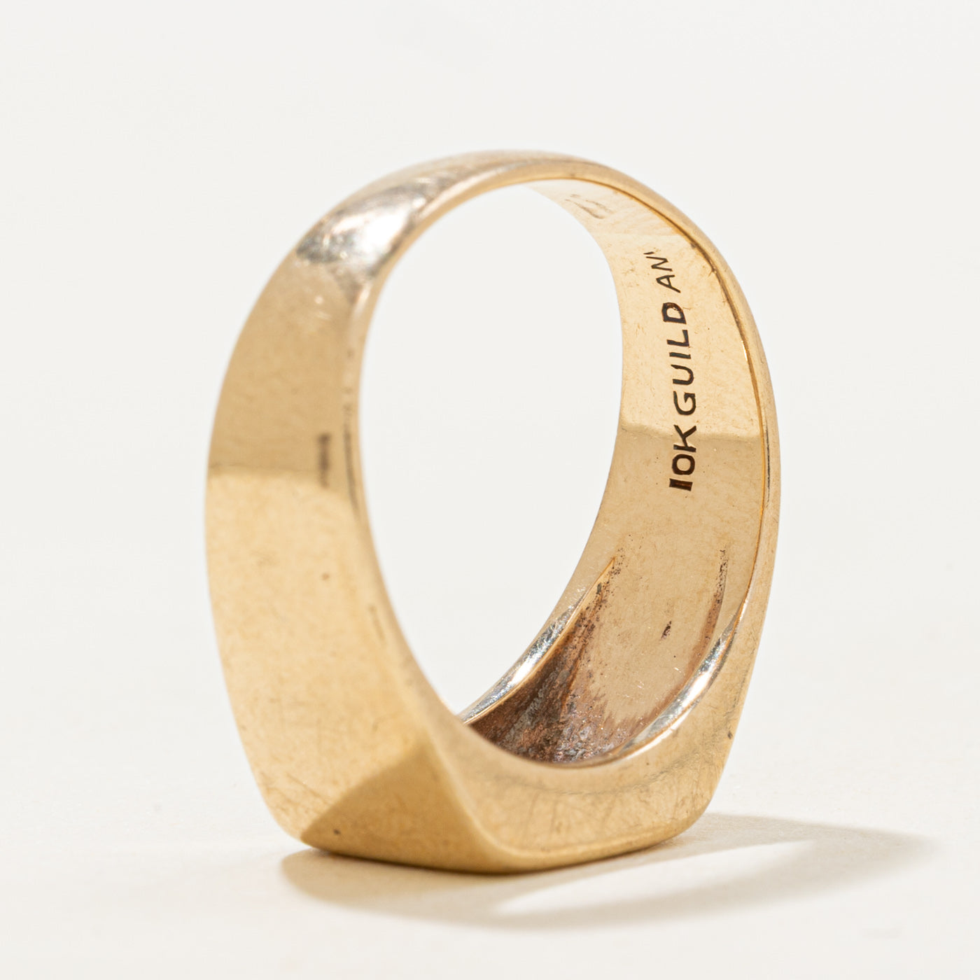 Four Stone Diamond Grid Signet Ring | 0.08ctw | SZ 6.25