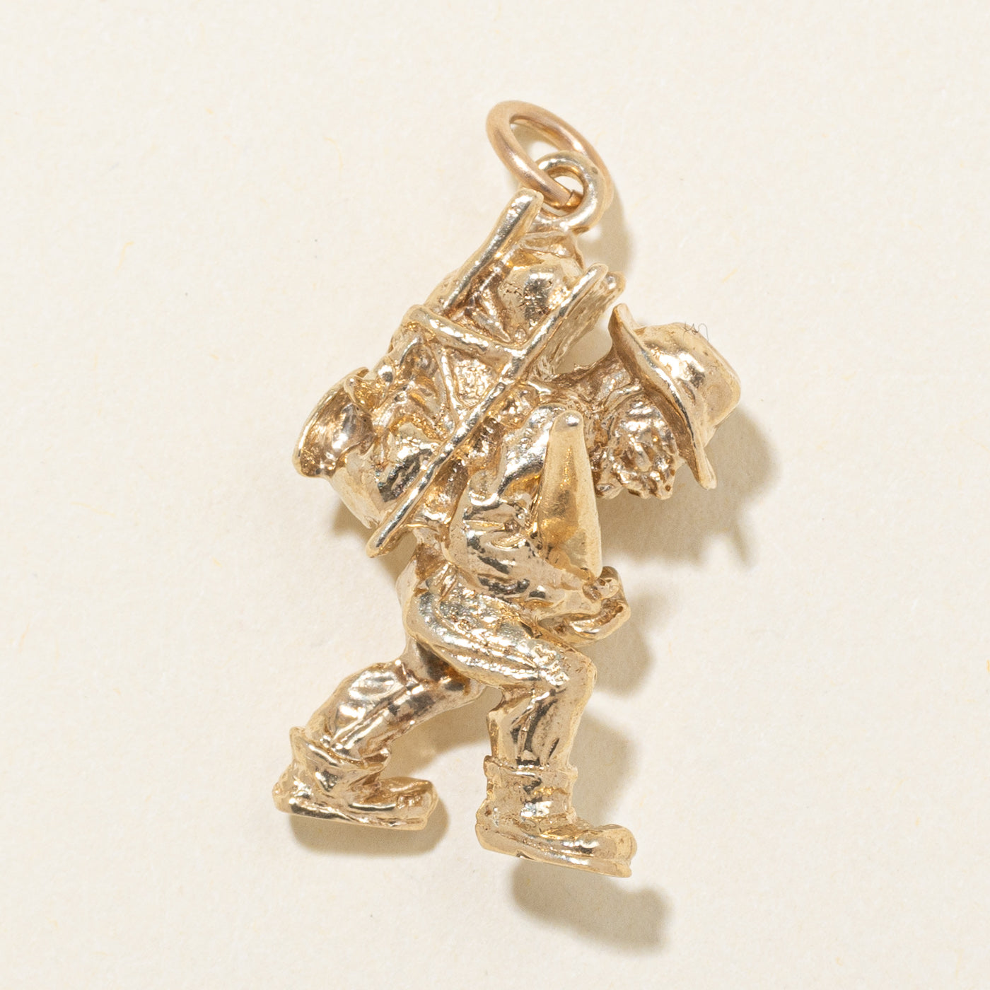 10k Yellow Gold Prospector Charm