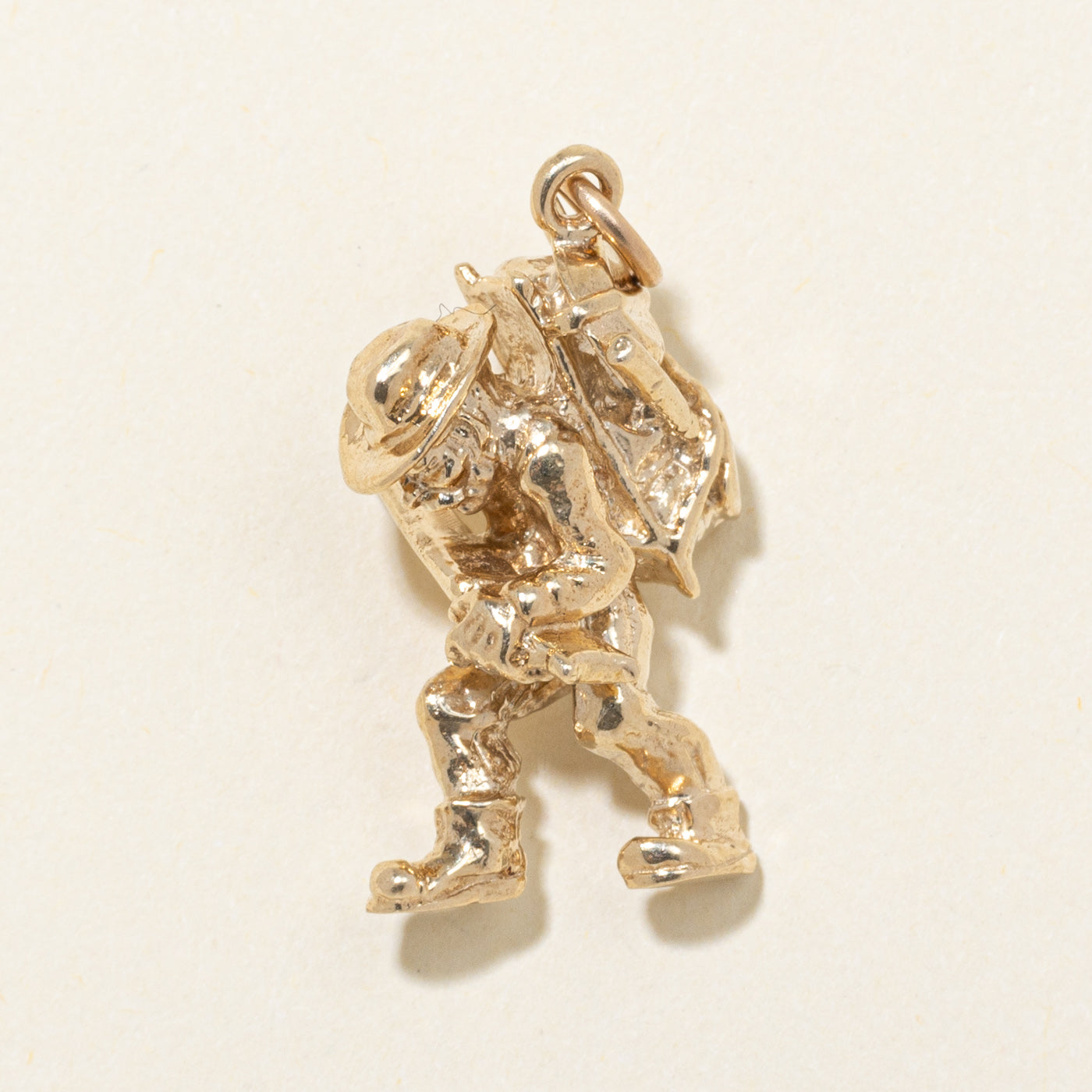 10k Yellow Gold Prospector Charm