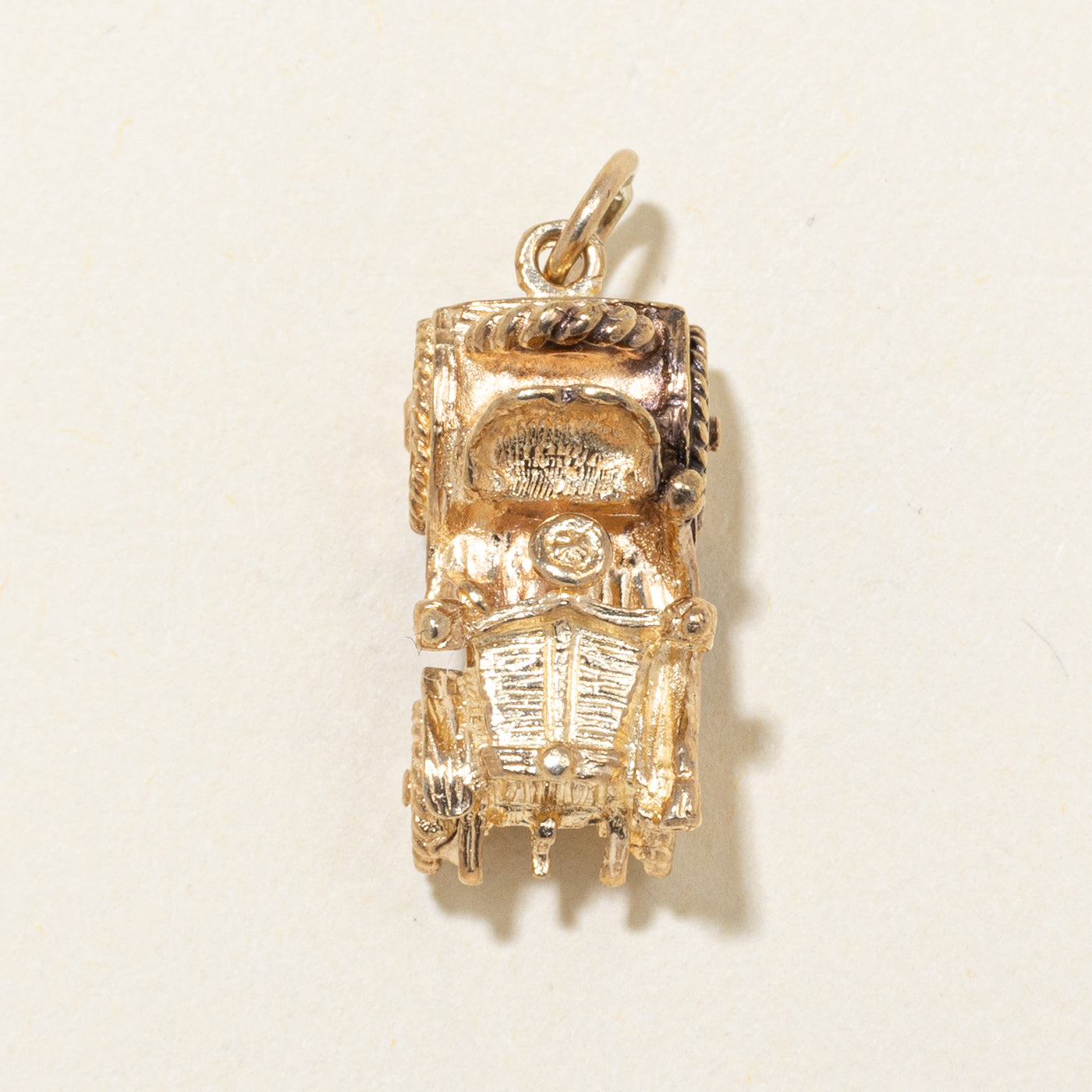 9k Yellow Gold Vintage Car Charm