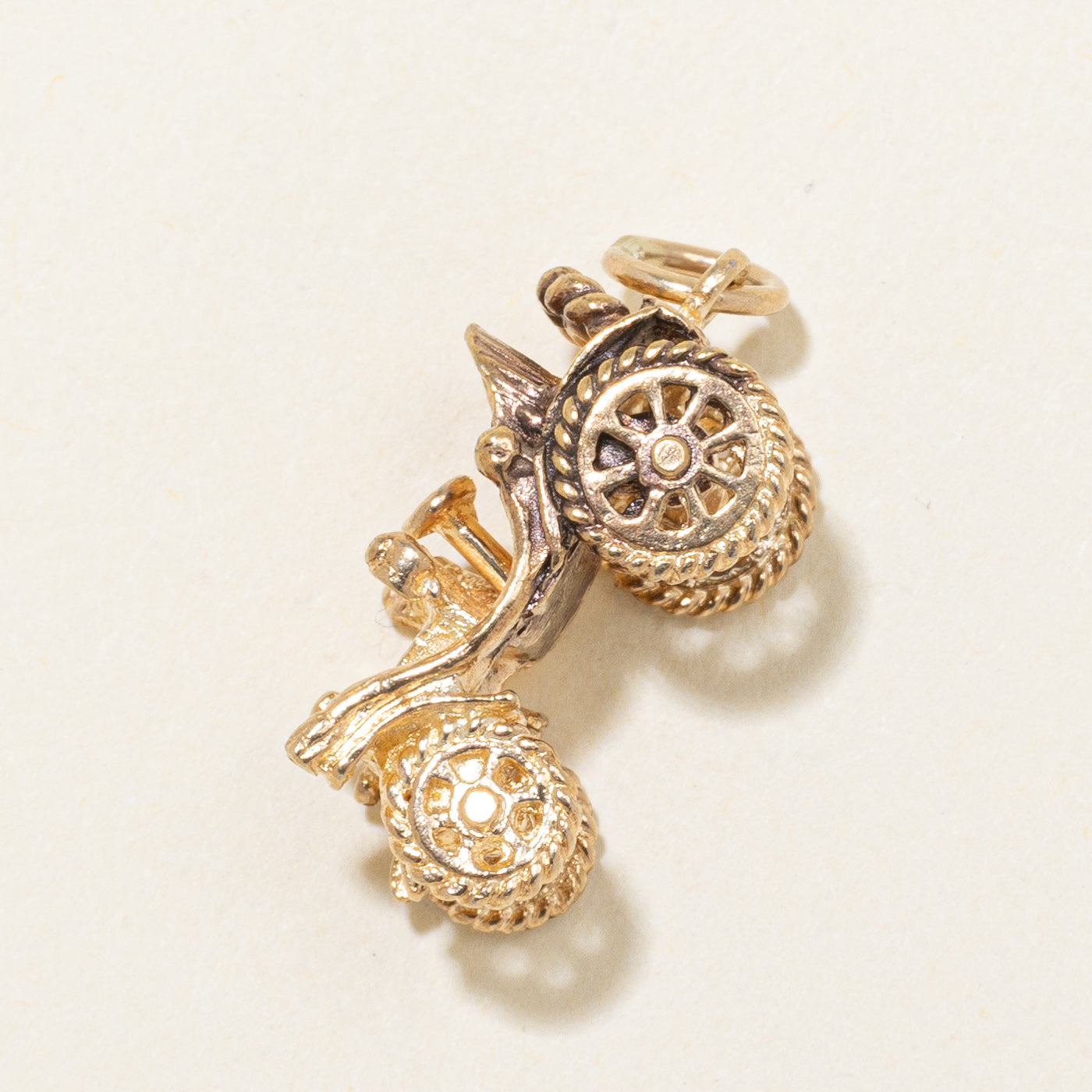 9k Yellow Gold Vintage Car Charm