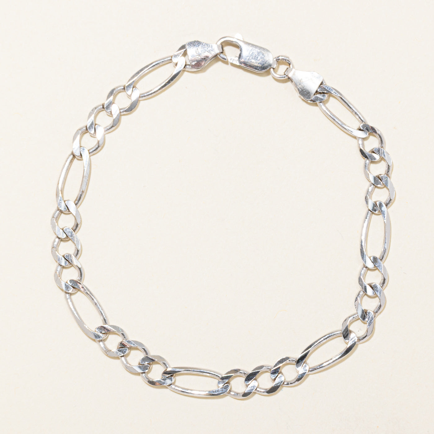 Figaro Link Chain Bracelet | 8.5''|