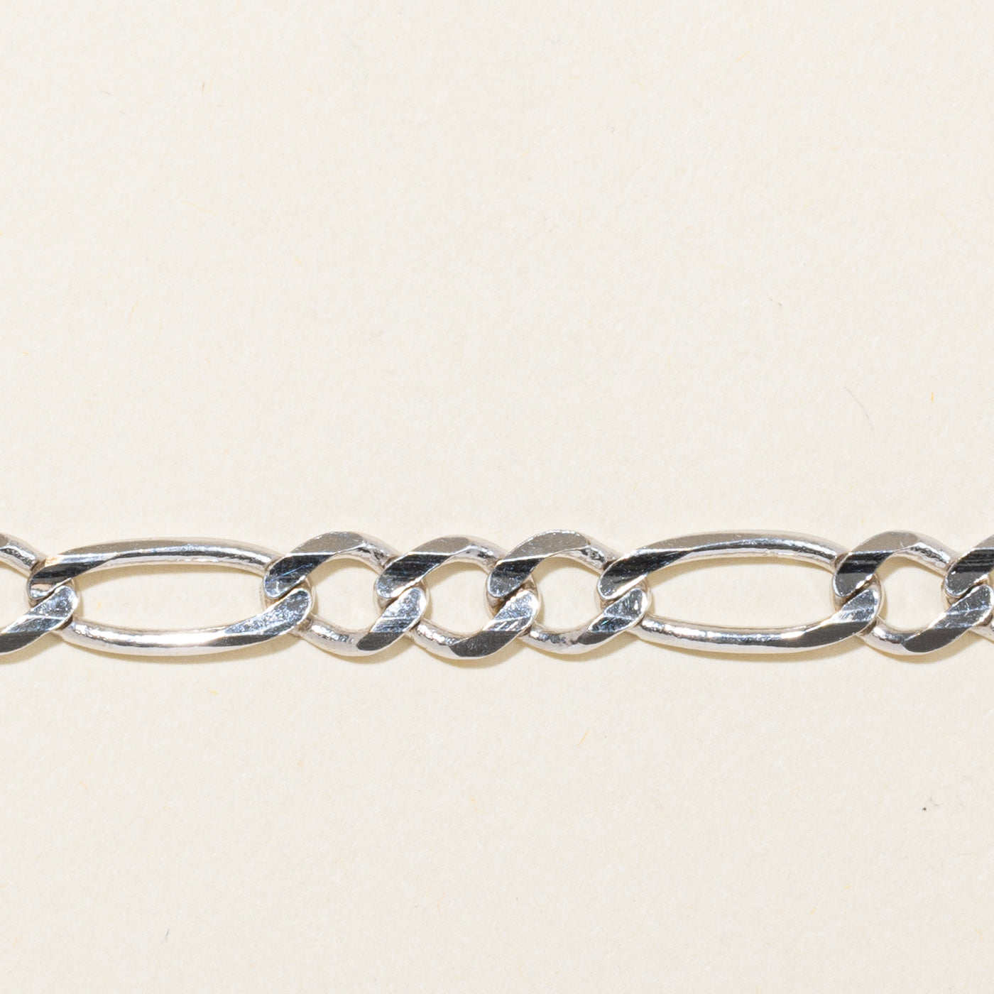 Figaro Link Chain Bracelet | 8.5''|