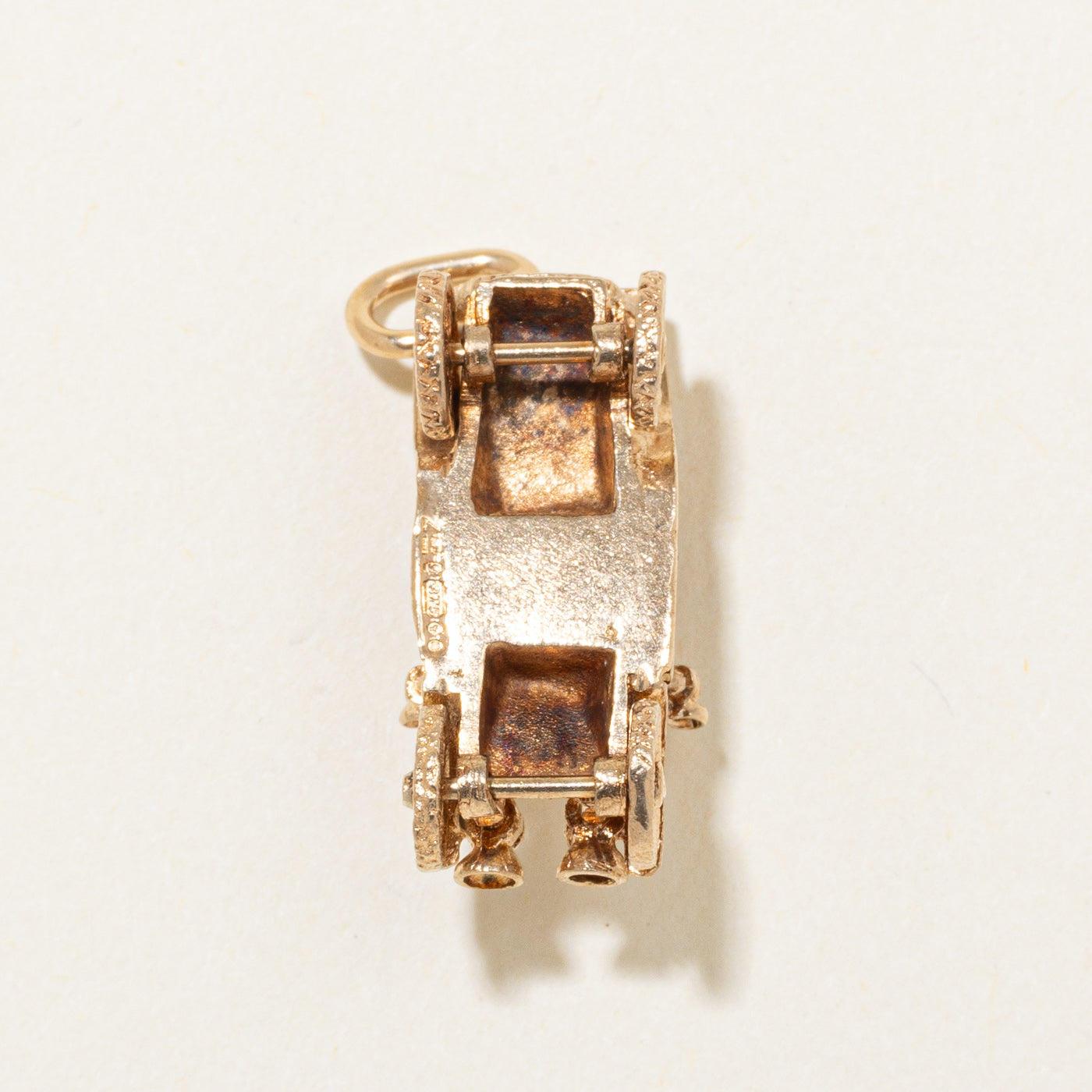 1971 London 9k Yellow Gold Vintage Car Charm