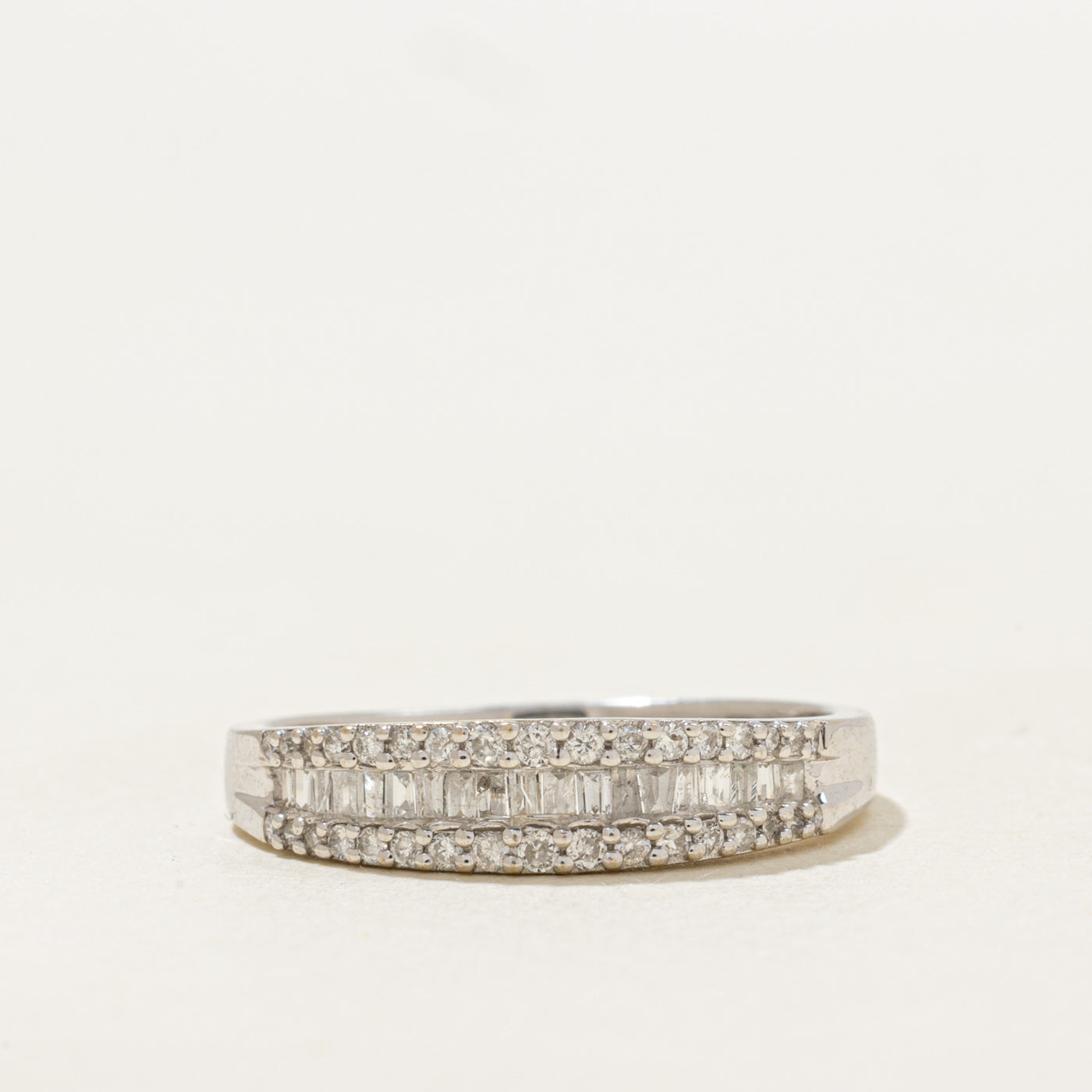 Multi Row Diamond Band | 0.35ctw | SZ 6