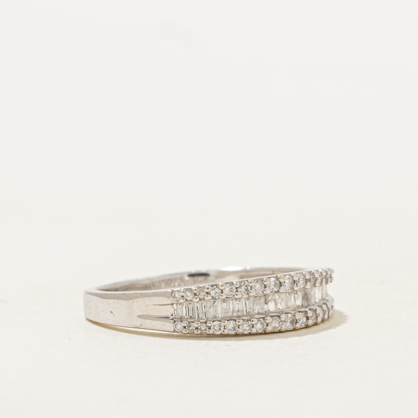 Multi Row Diamond Band | 0.35ctw | SZ 6