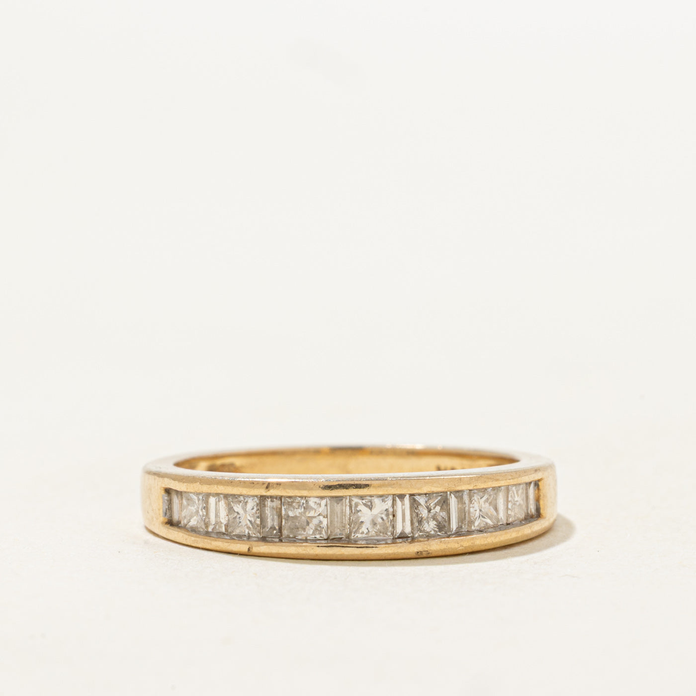 Channel Set Princess Cut Diamond Band | 0.30ctw | SZ 6.5