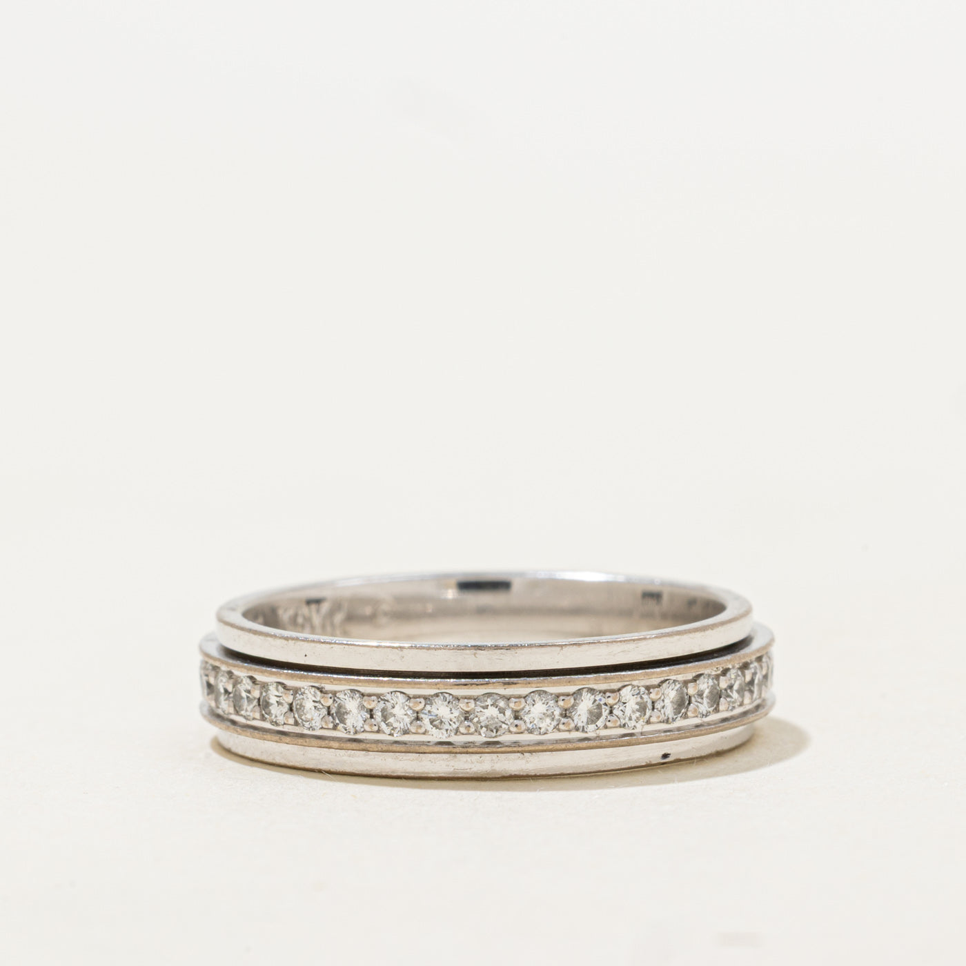 18k Eternity Diamond Kinetic Band | 0.54ctw | SZ 6.75