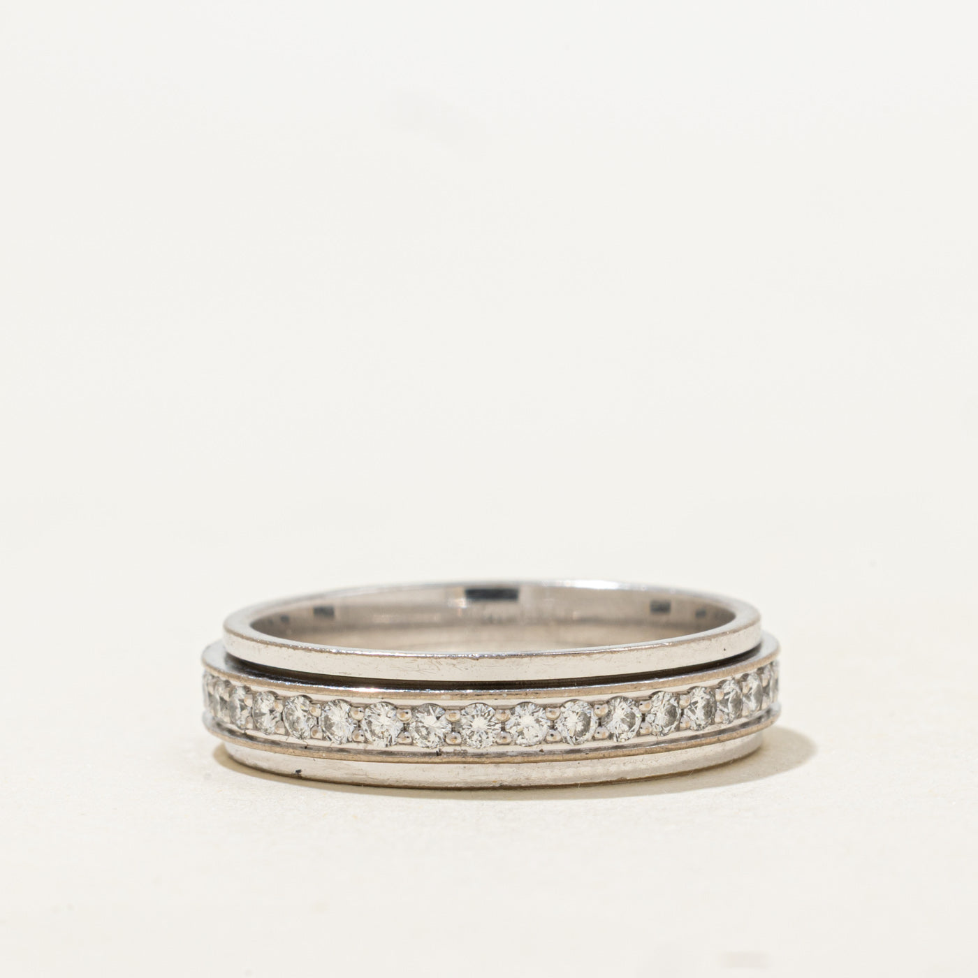 18k Eternity Diamond Kinetic Band | 0.54ctw | SZ 6.75
