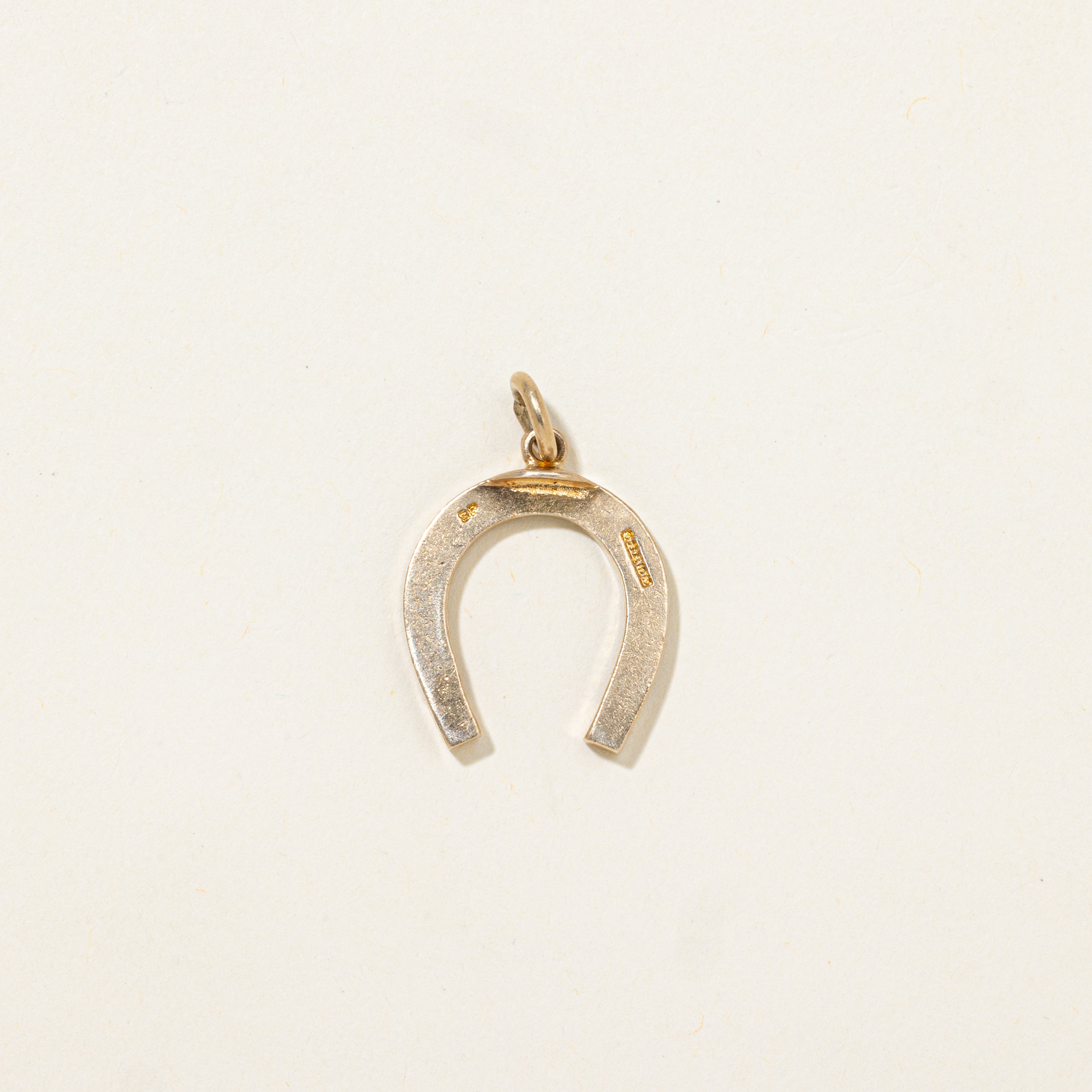 1962 Birmingham 9k Yellow Gold Horseshoe Charm