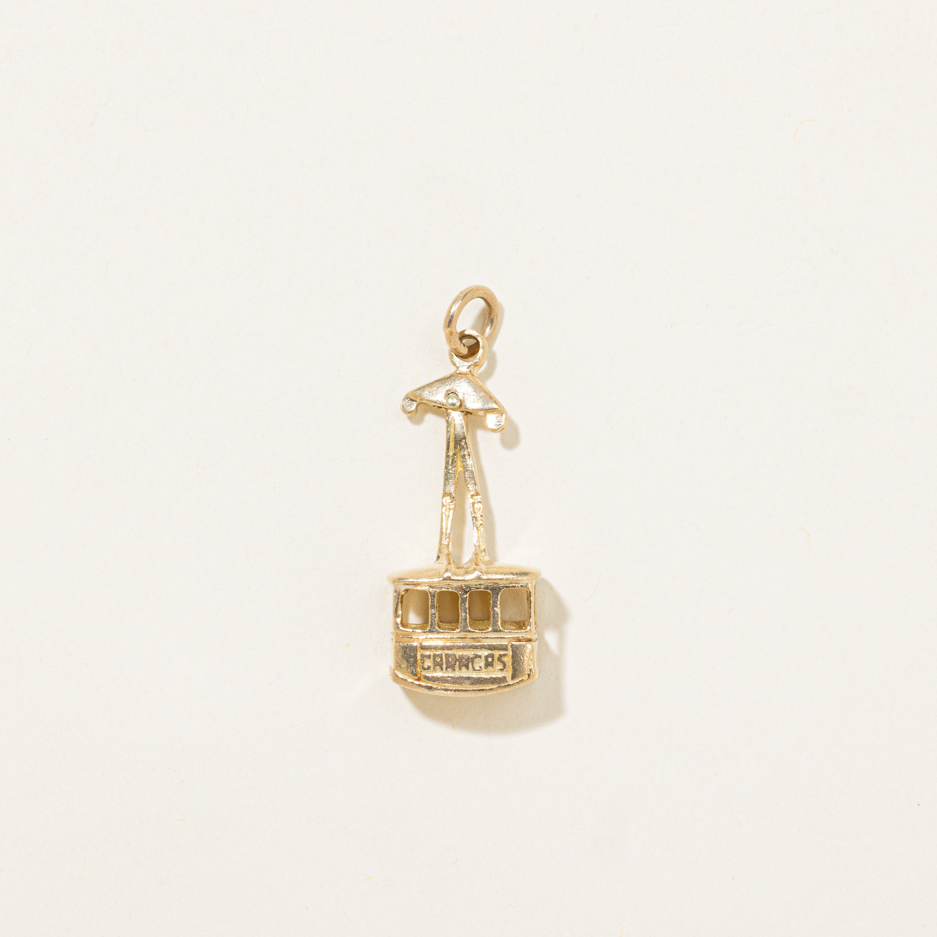 10k Yellow Gold Venezuelan Gondola Charm