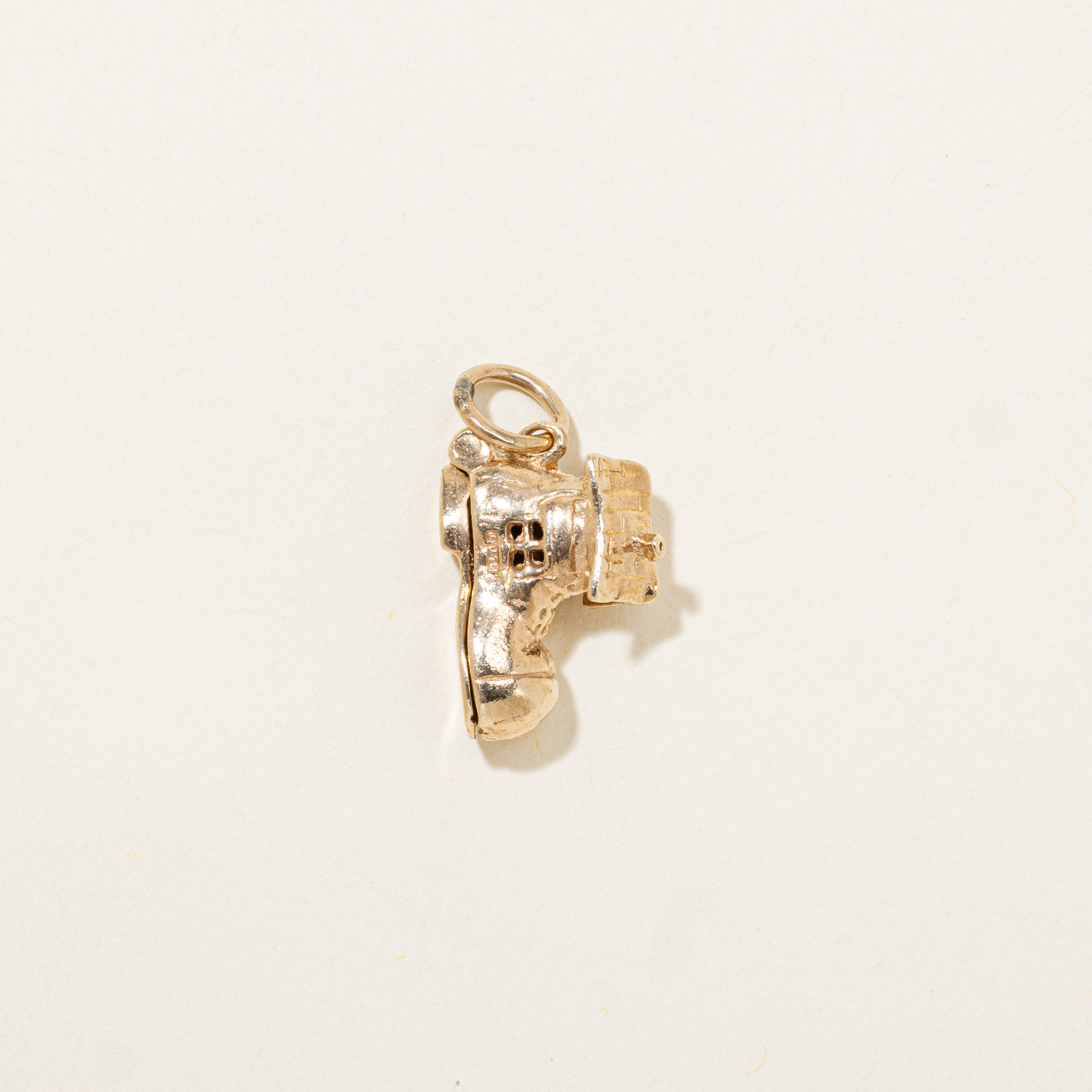 9k Yellow Gold "There Was an Old Woman Who Lived in a Shoe" Charm