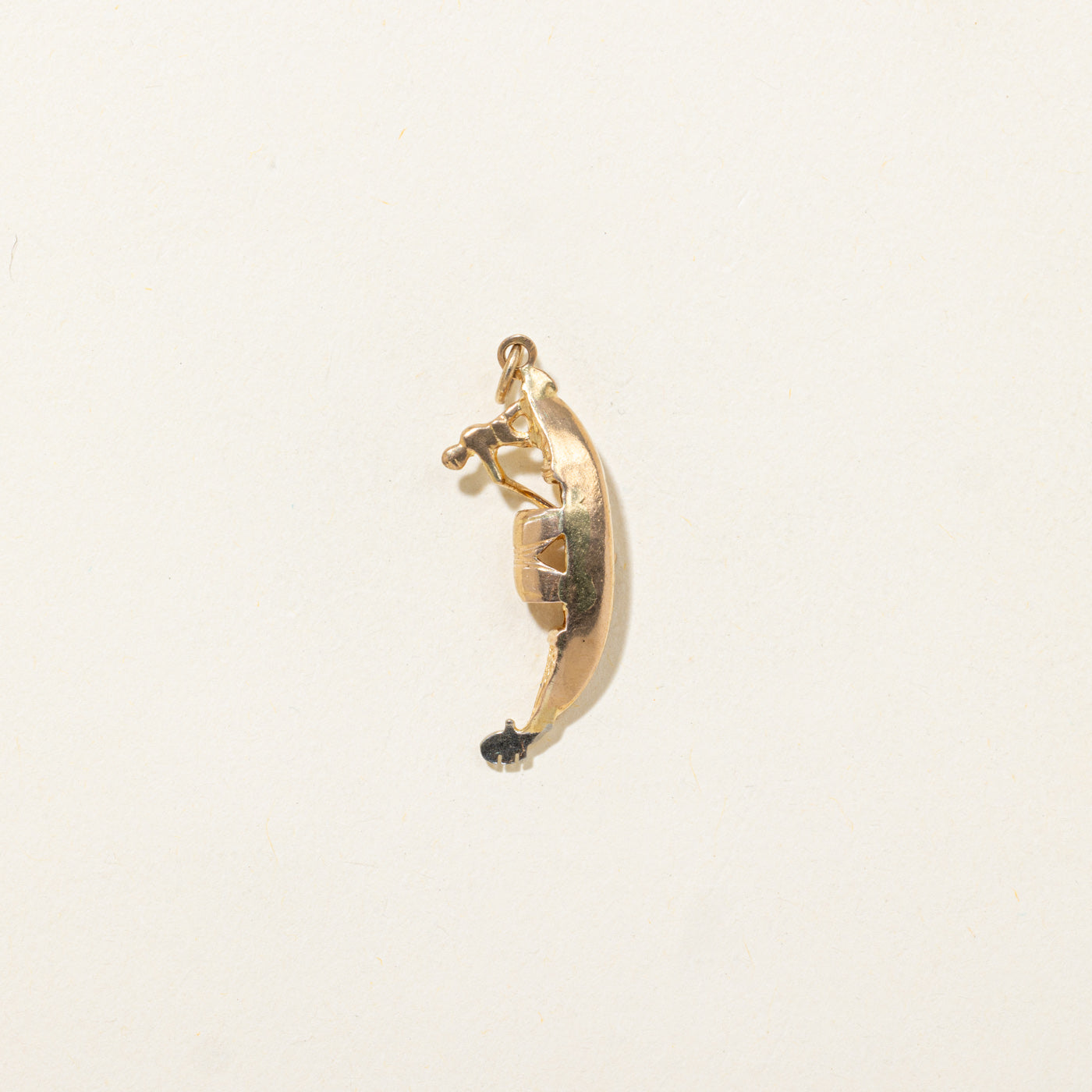 18K Yellow Gold Gondola Charm
