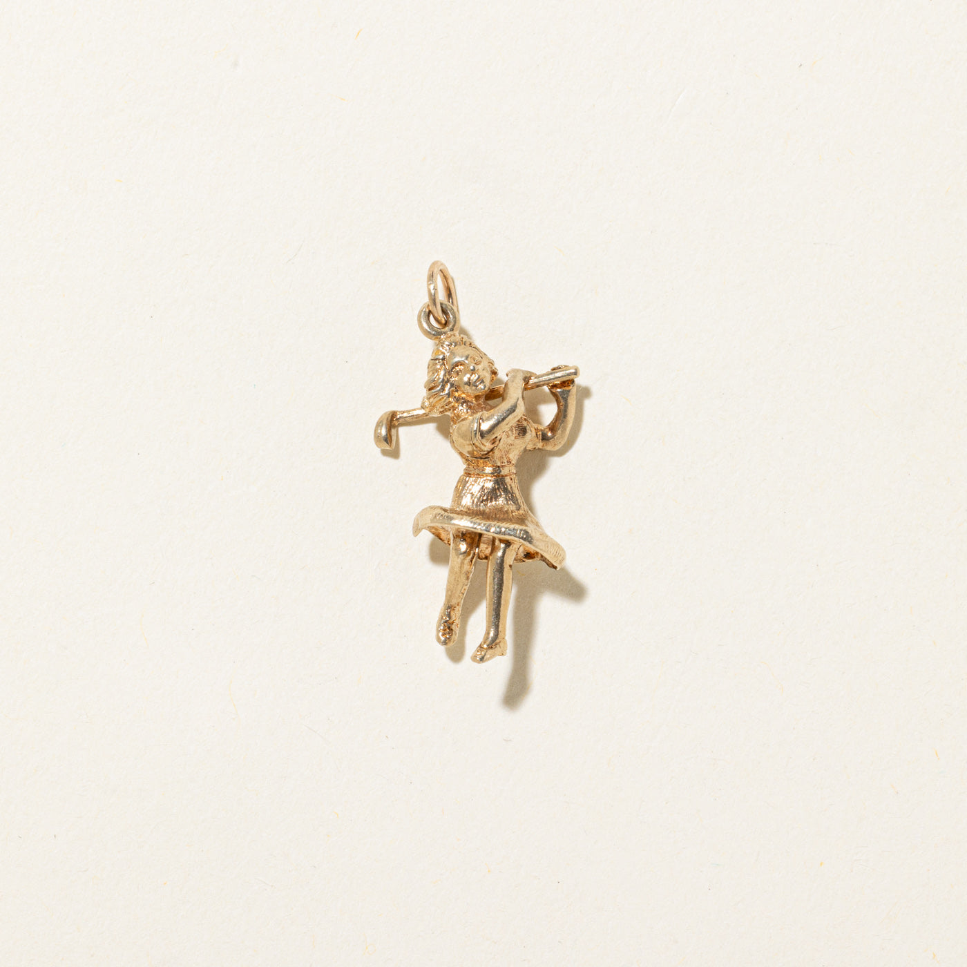 10K Girl Golfer Charm