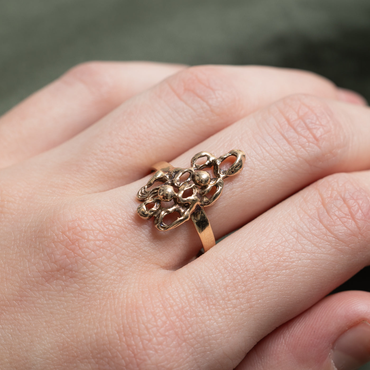 Abstract Openwork Ring | SZ 7.5