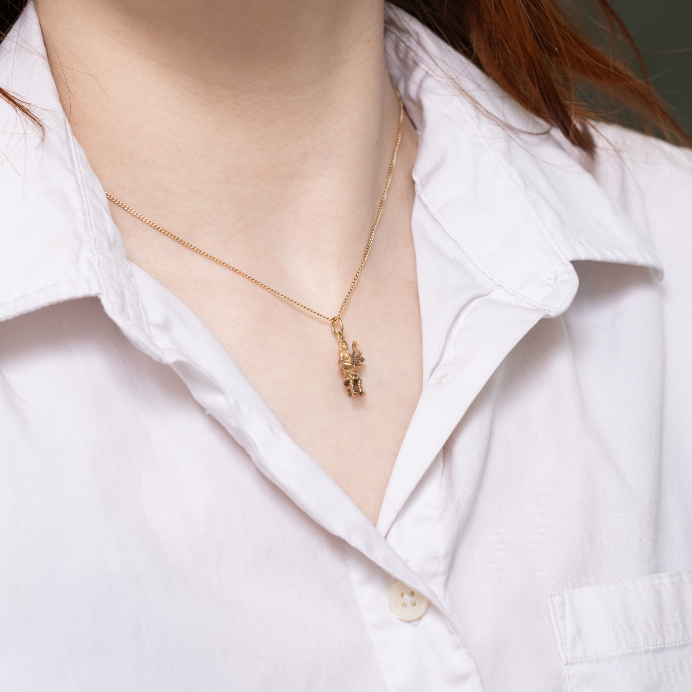 9k Scottish Bagpiper Charm