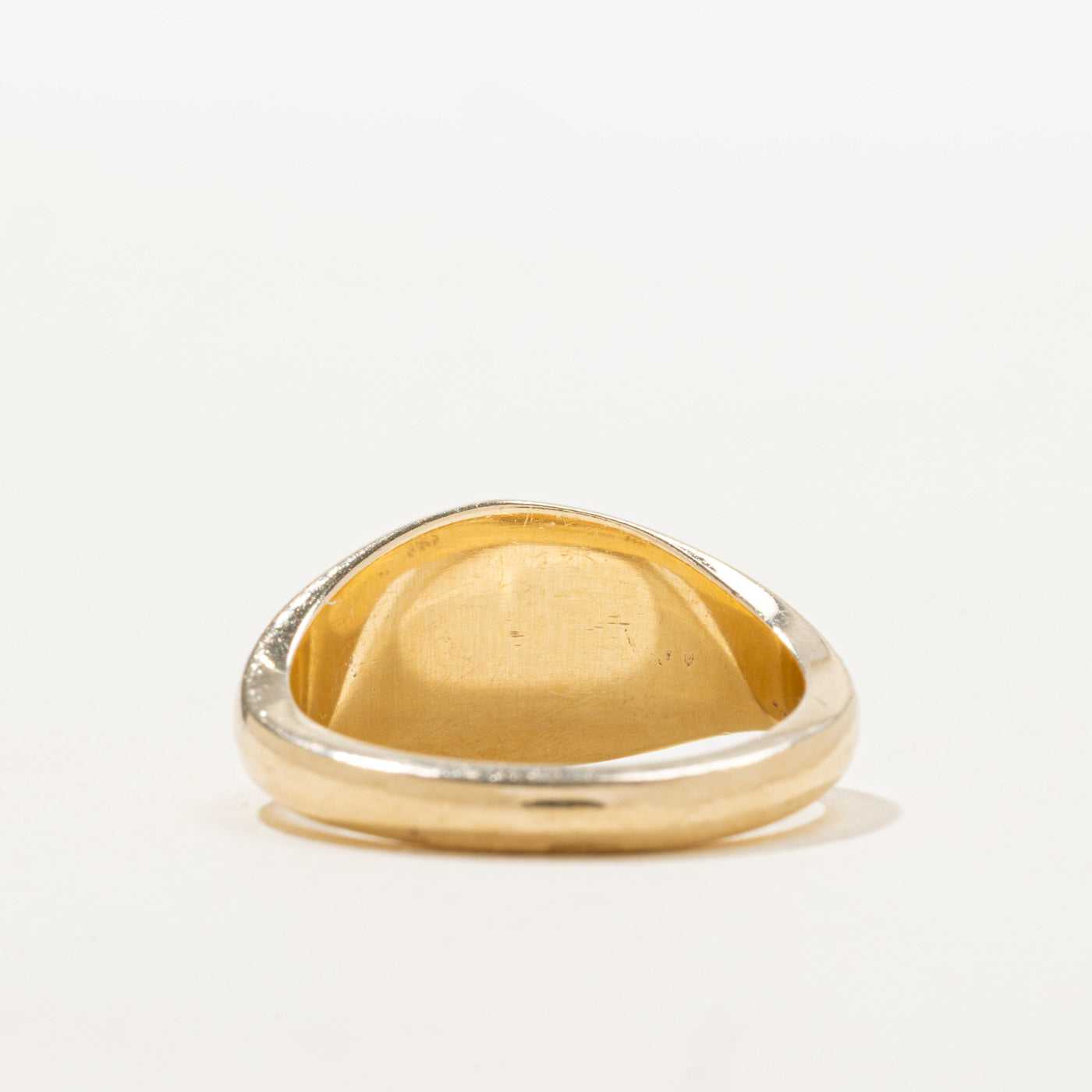 14K Brescia Alumae Signet Ring | SZ 5