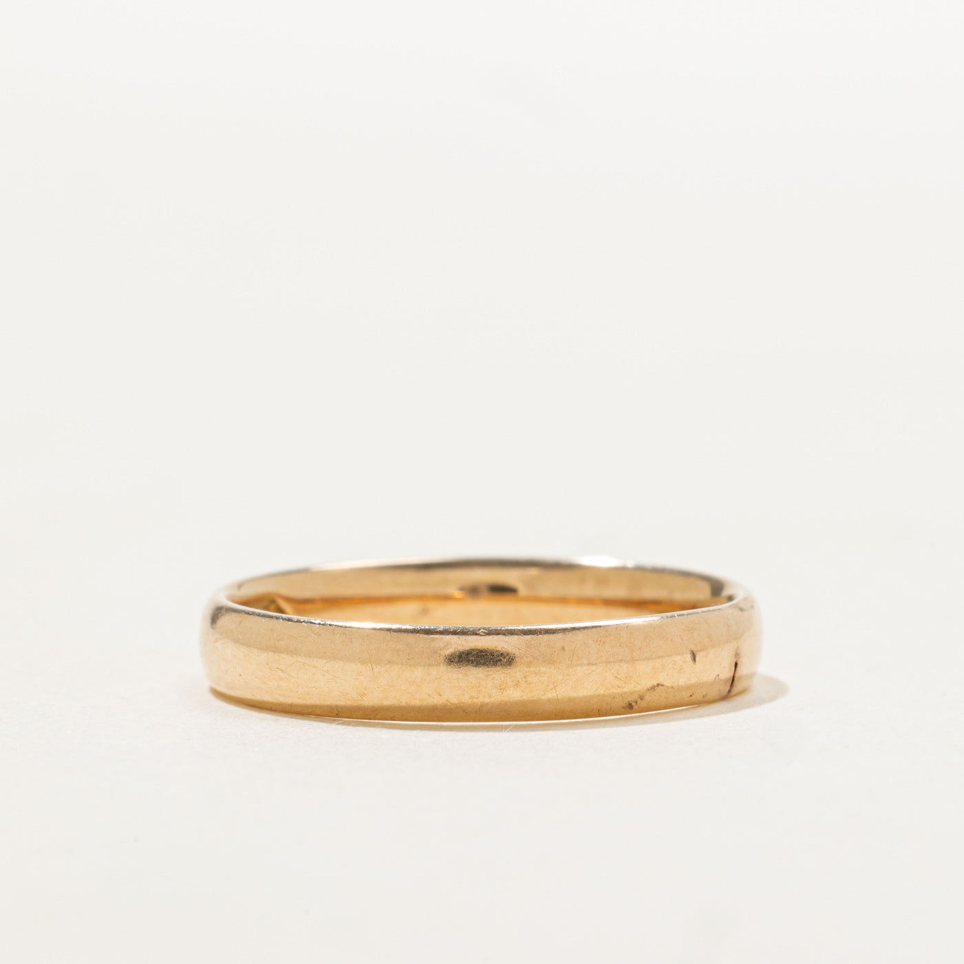 14K Yellow Gold Plain Band | 3.30mm | SZ 7
