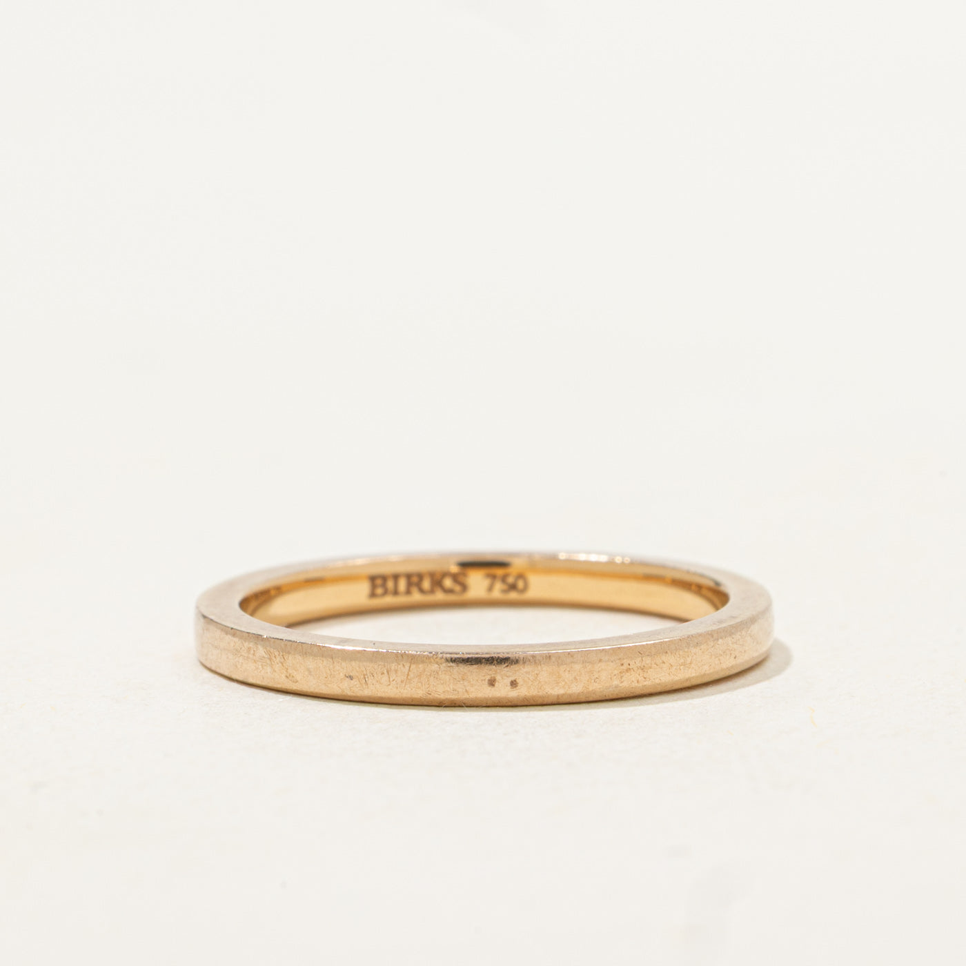 'Birks' 18k Yellow Gold Stacking Band | 1.80mm | SZ 6