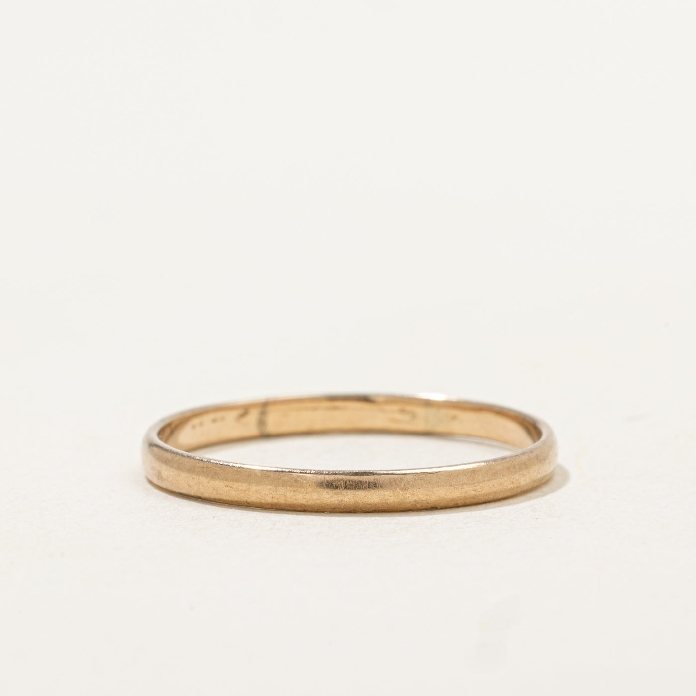 10K Yellow Gold Thin Band | 1.80mm | SZ 6.75