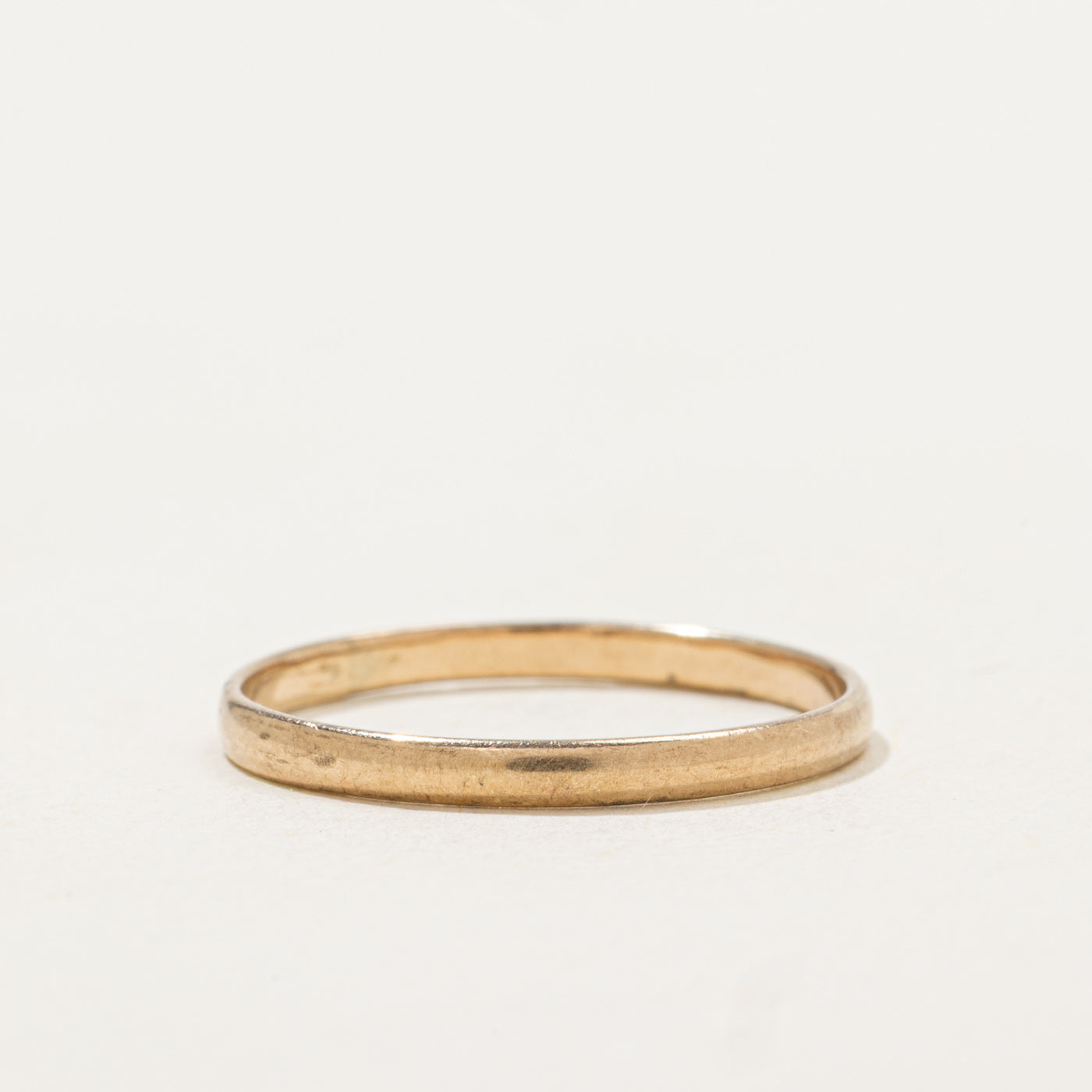 10K Yellow Gold Thin Band | 1.80mm | SZ 6.75