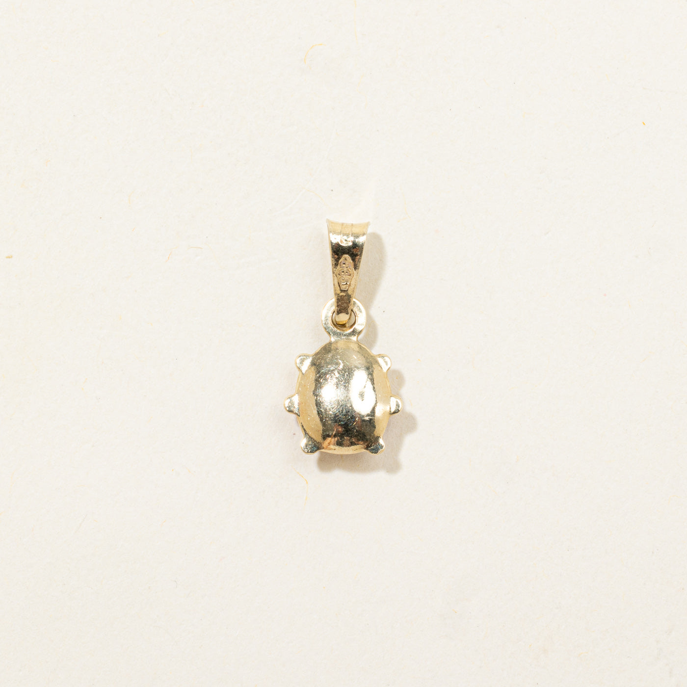 Pendentif coccinelle en or 14 carats
