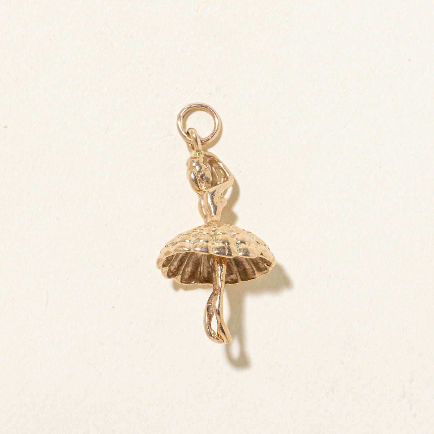 10K Ballerina Charm