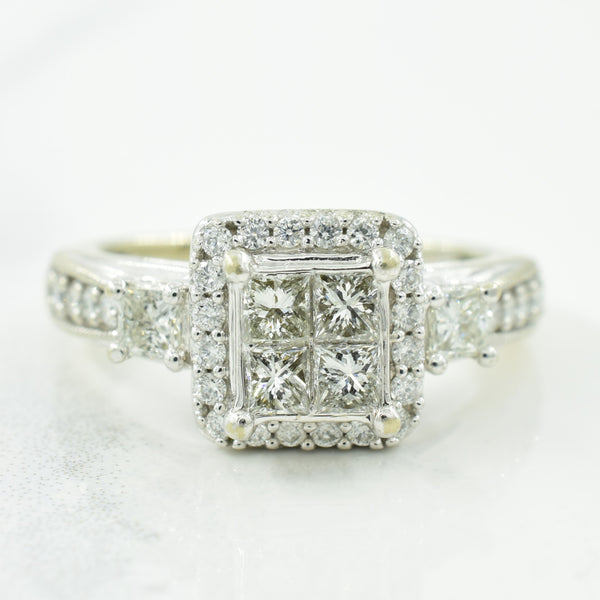 Diamond Engagement Ring | 0.82ctw | SZ 5.25 |