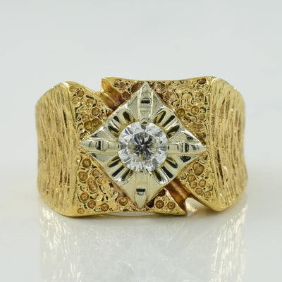 Solitaire Diamond Ring | 0.45ct | SZ 9 |