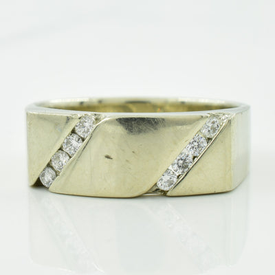 Double Row Diamond Ring | 0.20ctw | SZ 8.50 |