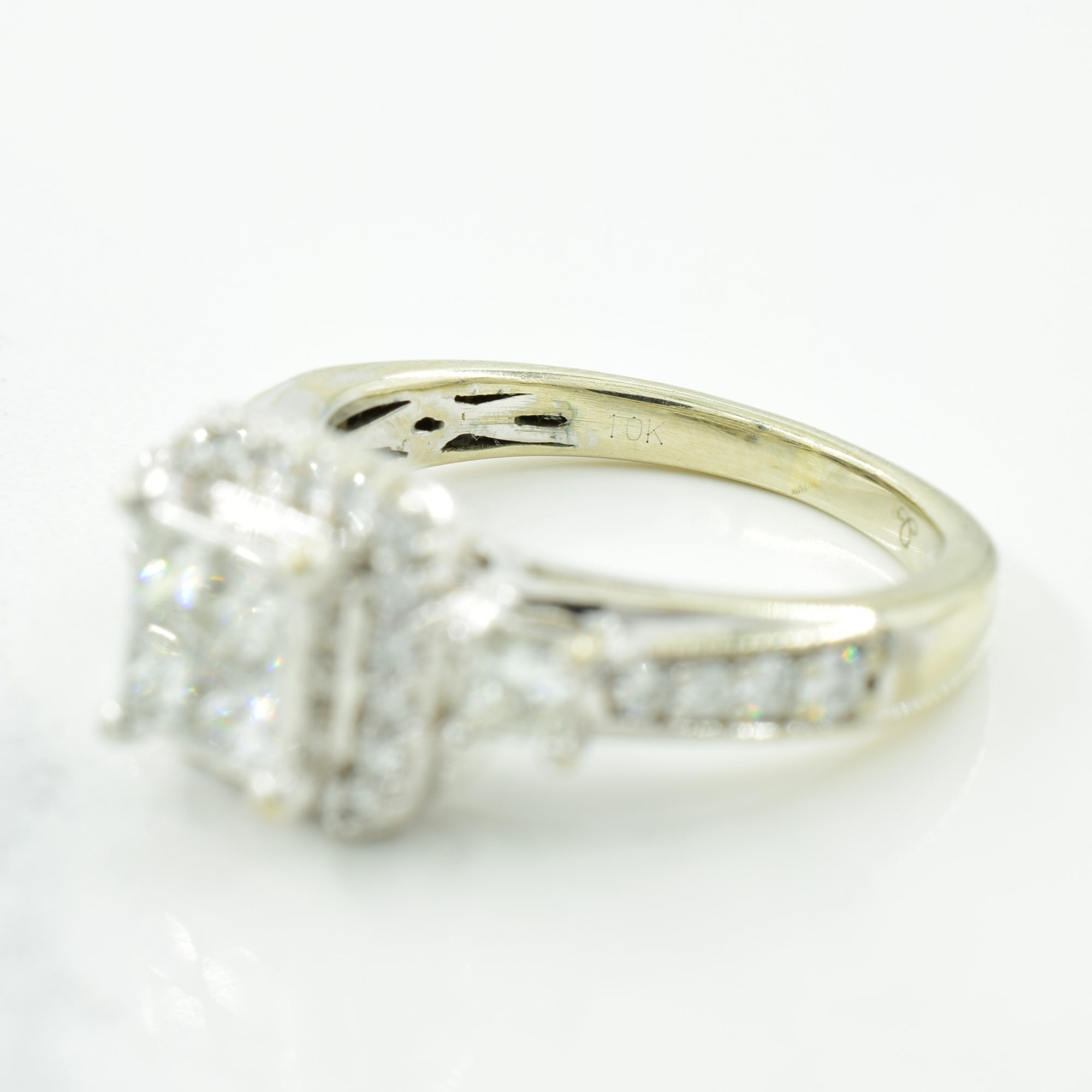 Diamond Engagement Ring | 0.82ctw | SZ 5.25 |
