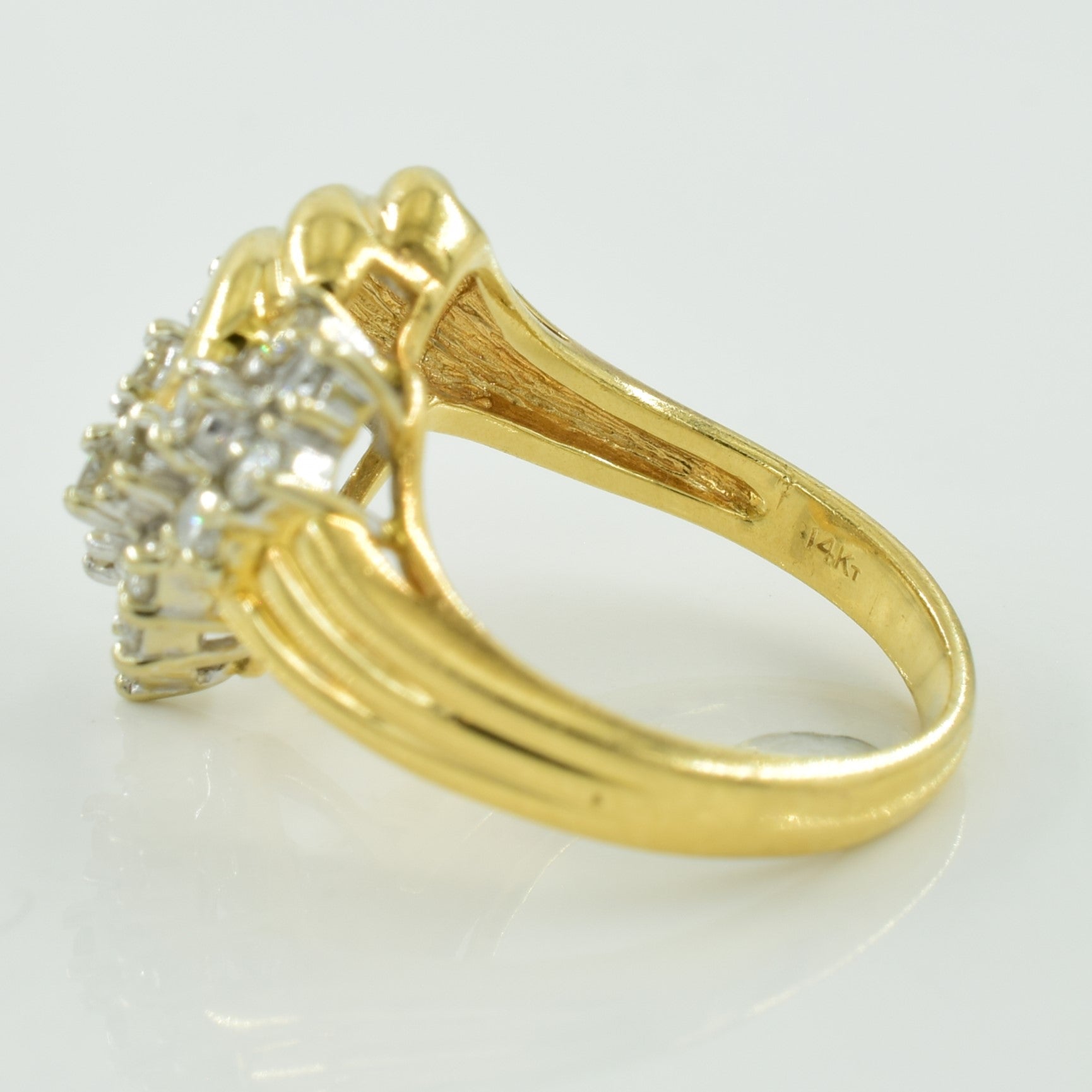 Diamond Cluster Ring | 0.42ctw | SZ 4.5 |
