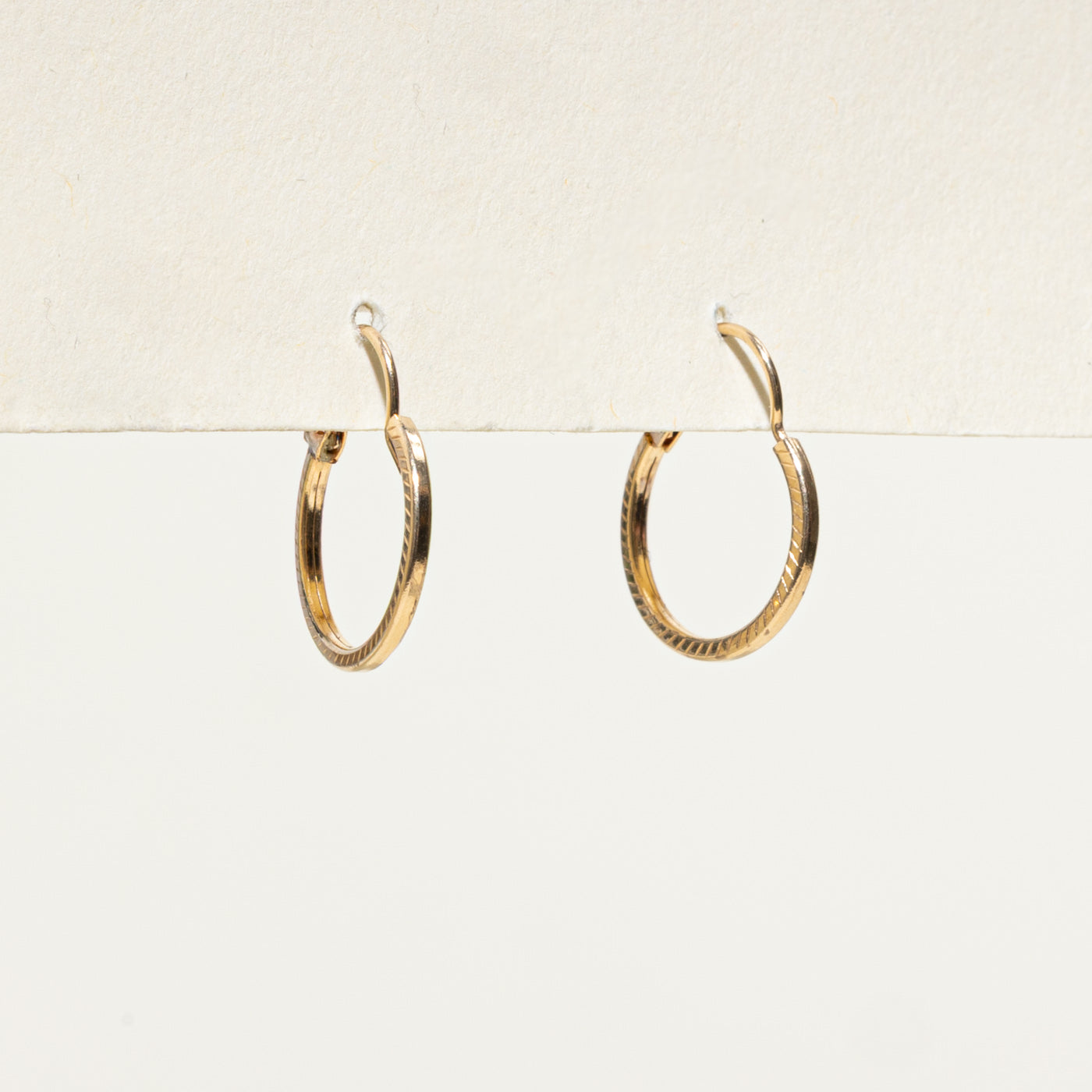 Thin Hoop Earrings