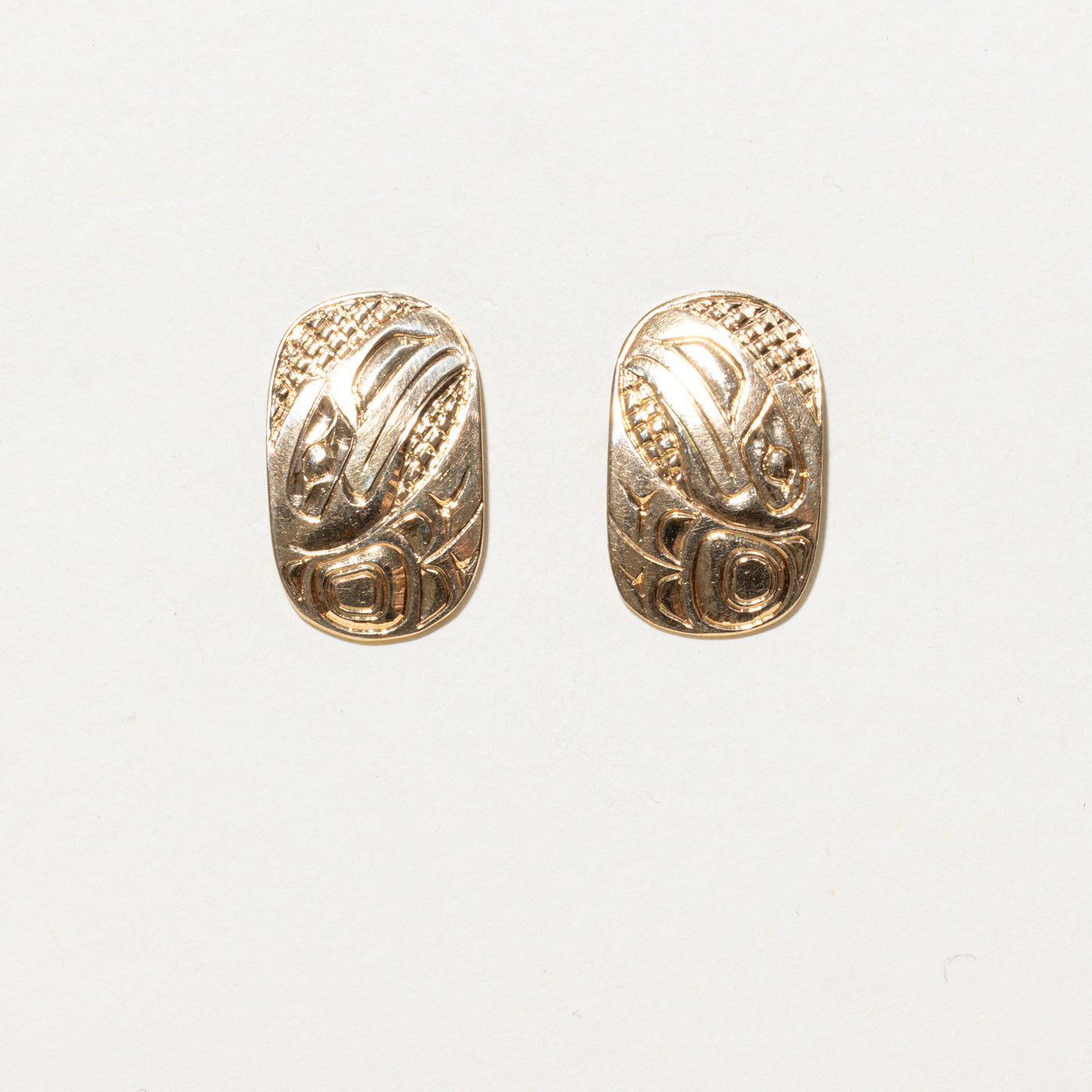 Boucles d'oreilles à clous indigènes