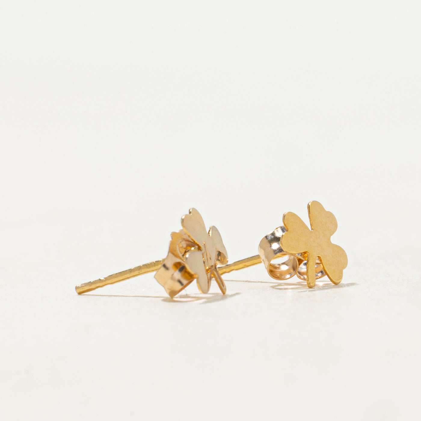 Boucles d'oreilles trèfle