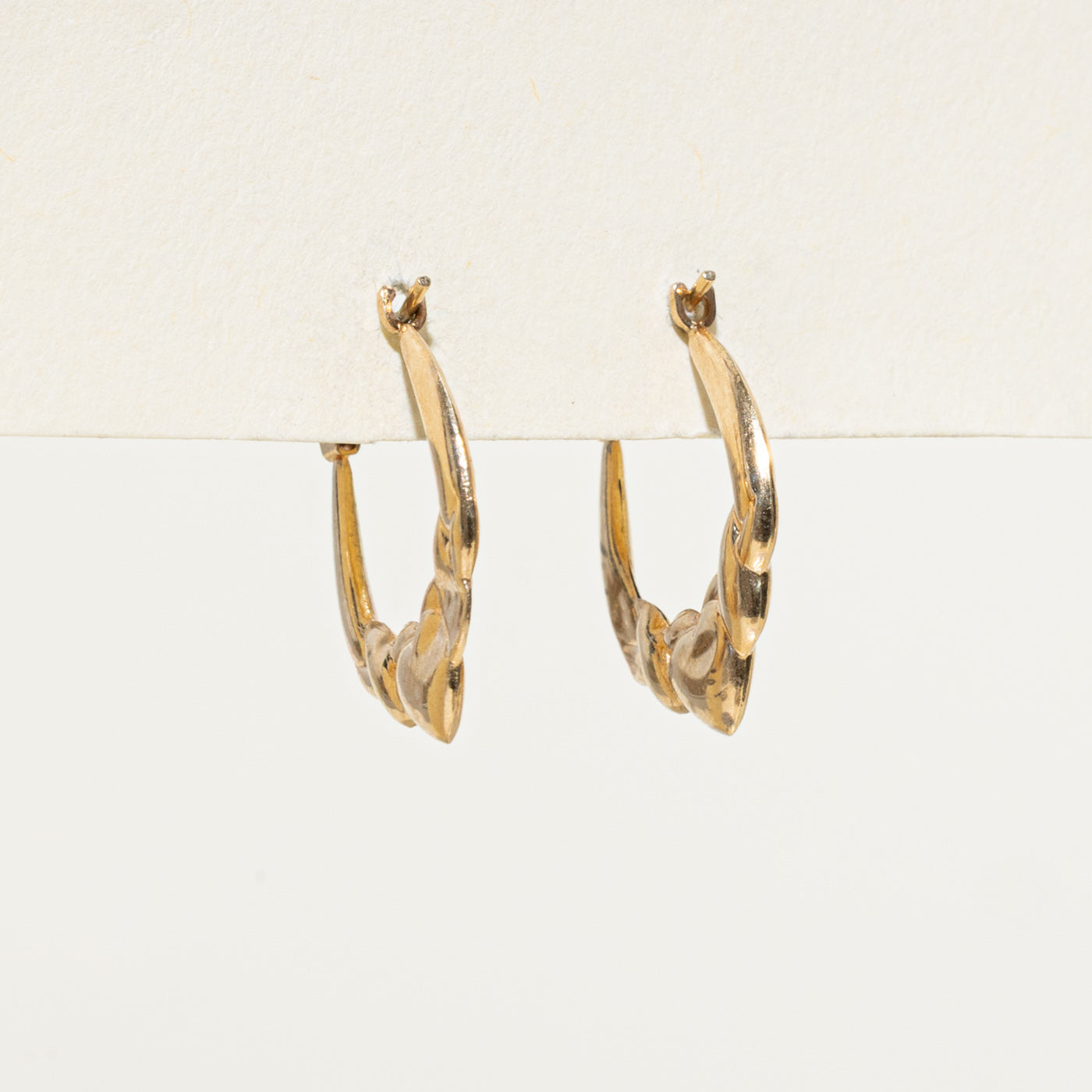 Textured Hoop Earrings