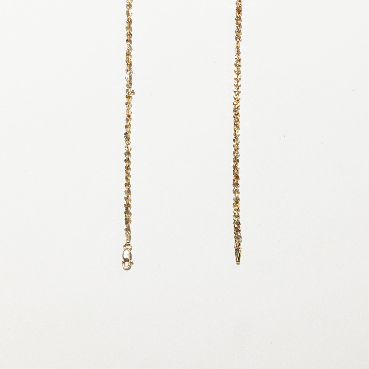 Chaîne Margarita en or jaune 10 carats | 43 cm