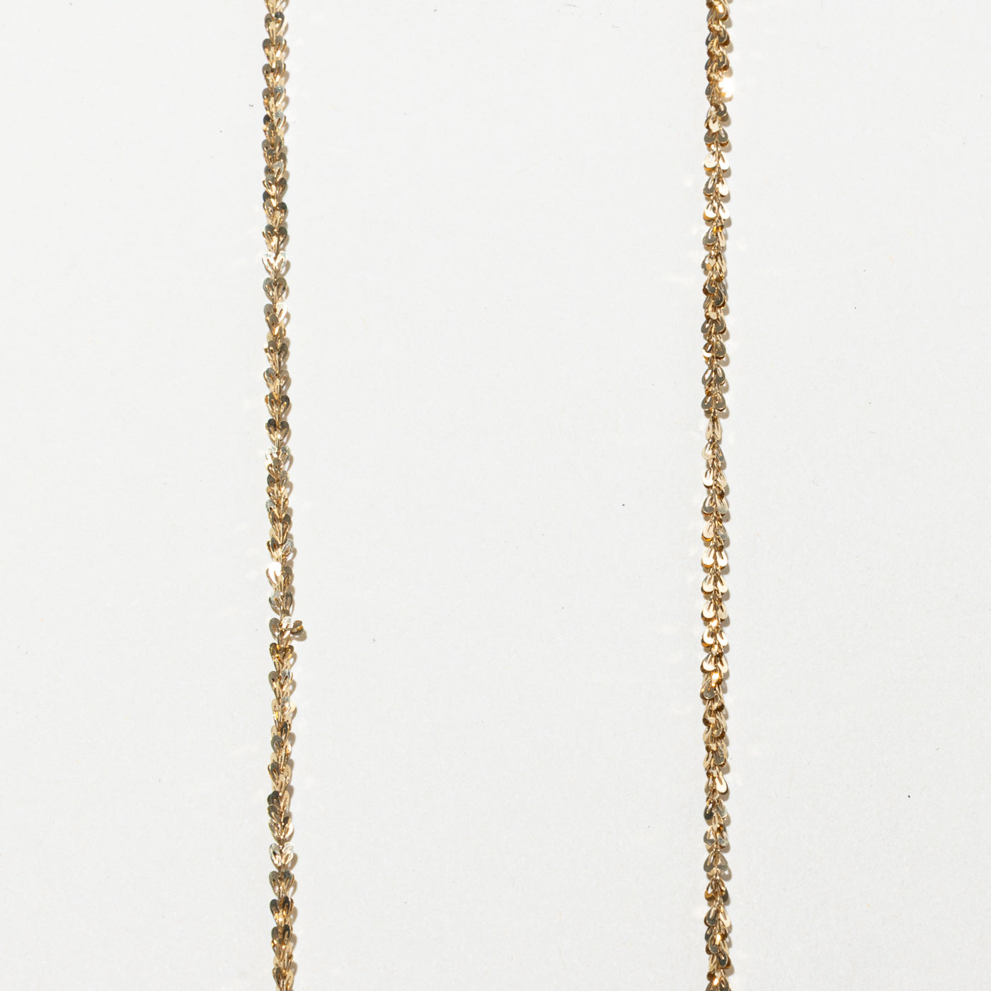 Chaîne Margarita en or jaune 10 carats | 43 cm