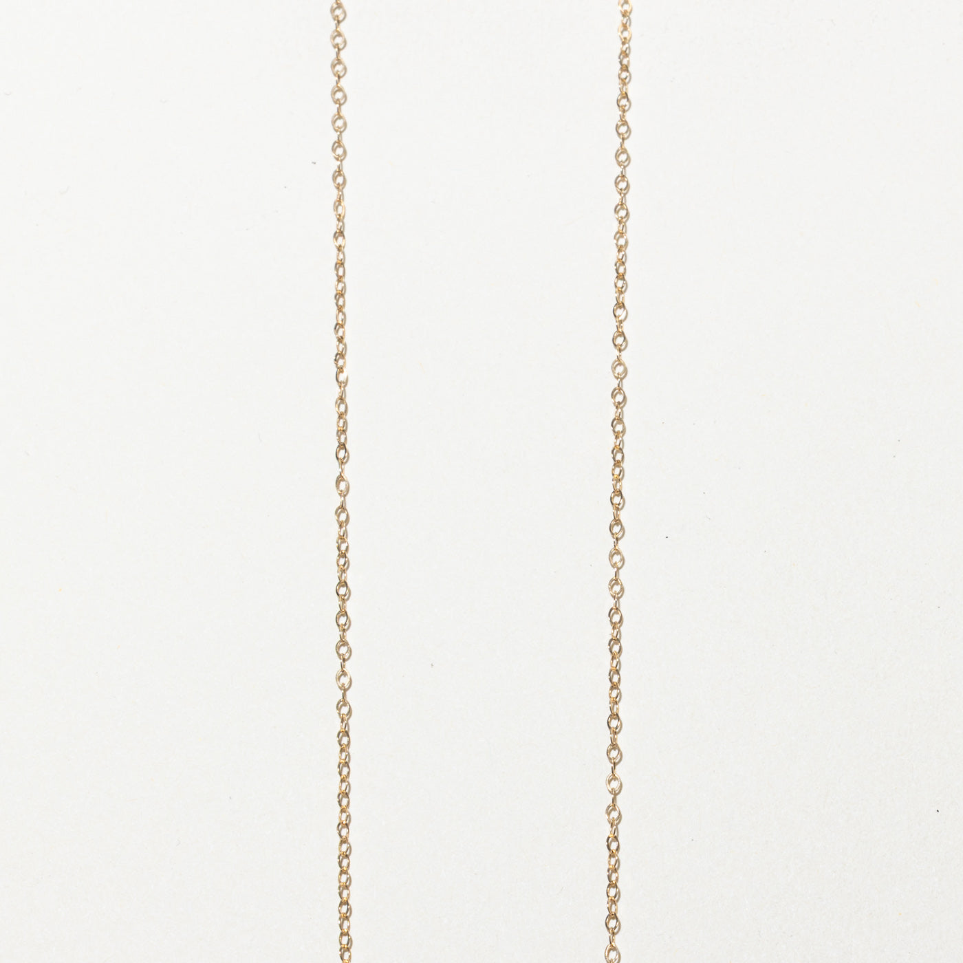 Chaîne à maillons câble en or jaune 14 carats | 40,6 cm