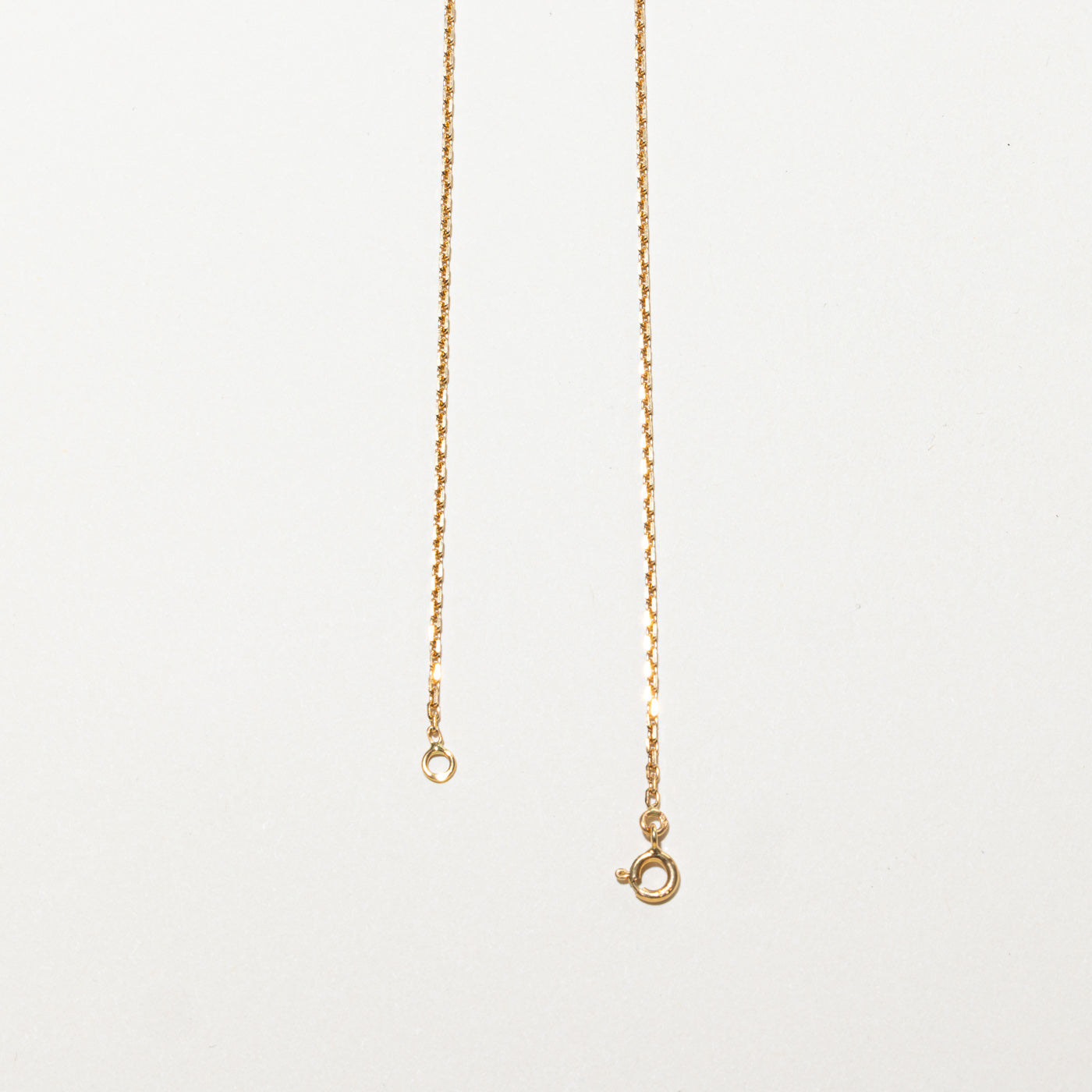 Collier pendentif Terrier en or jaune 18 carats | 40,6 cm