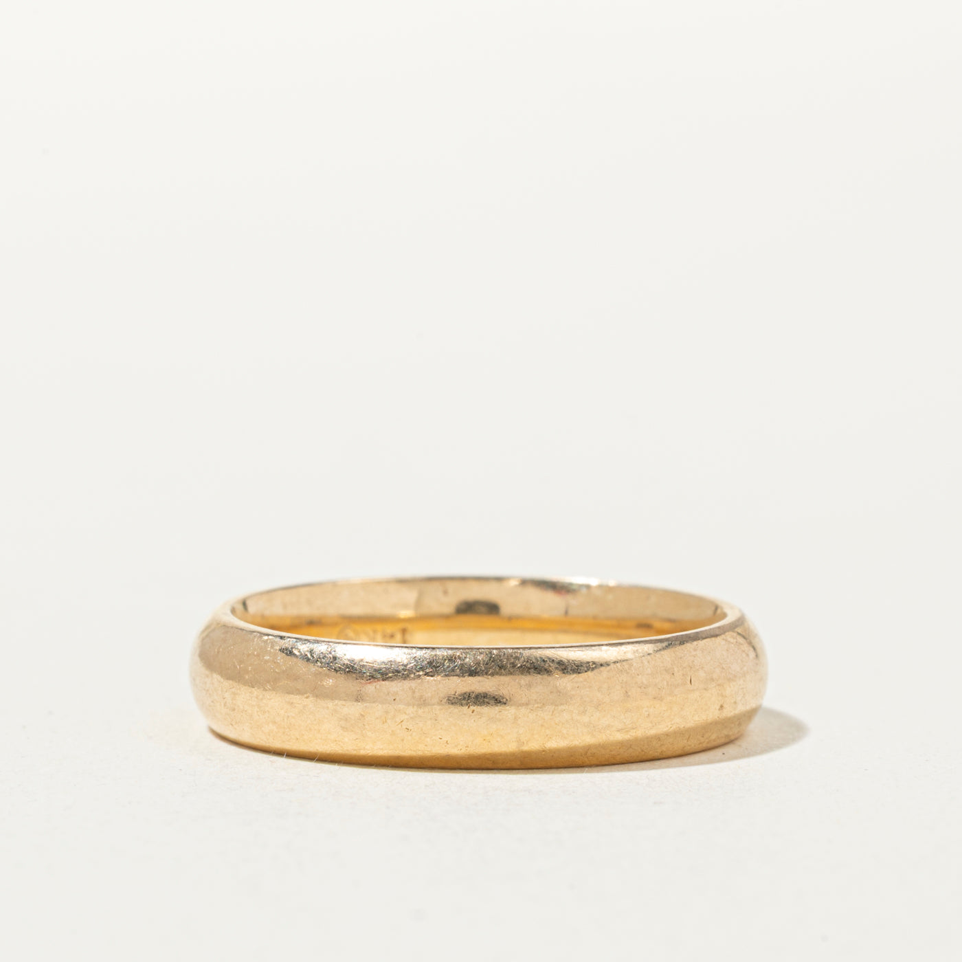 14k Yellow Gold Plain Band | 5mm | SZ 10