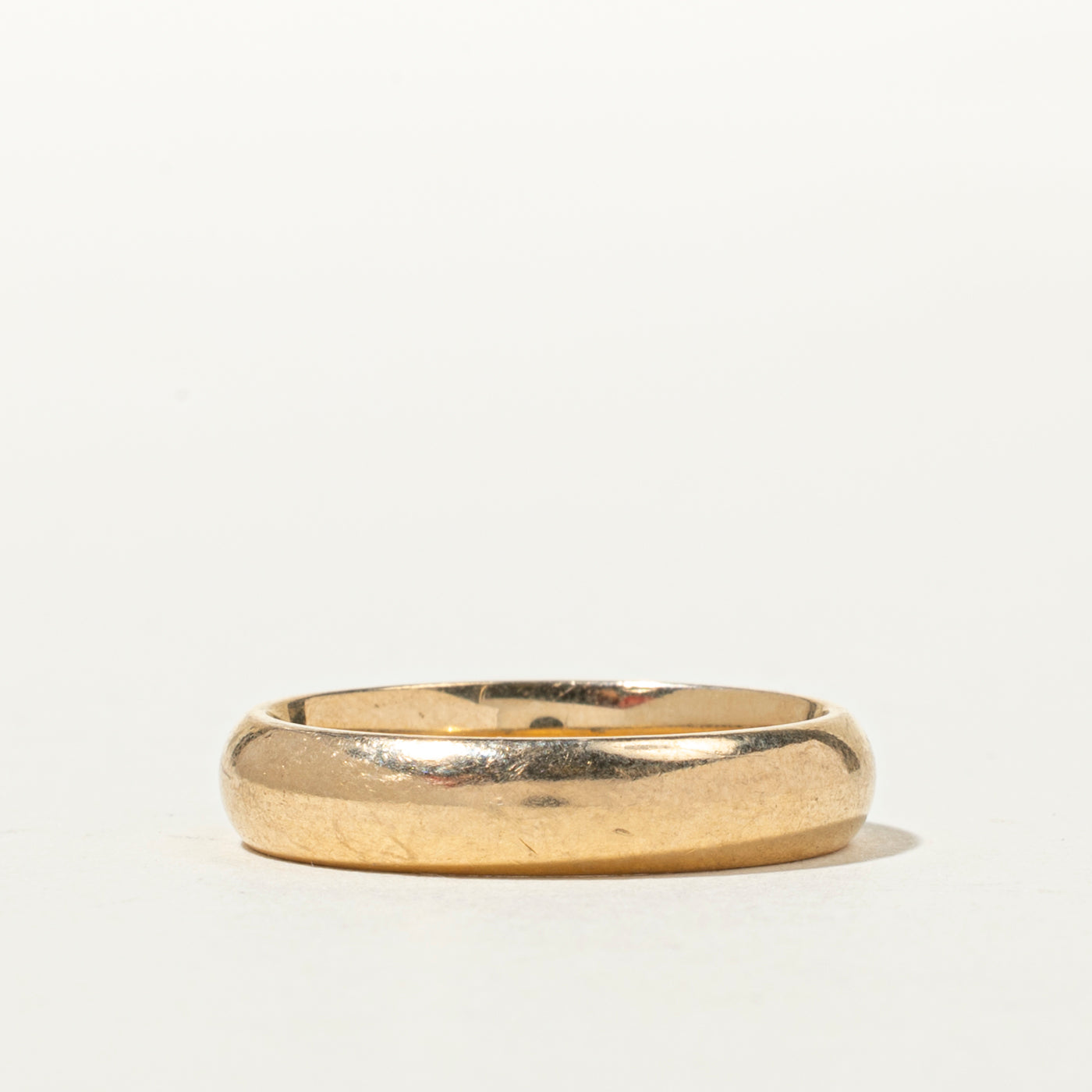 14k Yellow Gold Plain Band | 5mm | SZ 10