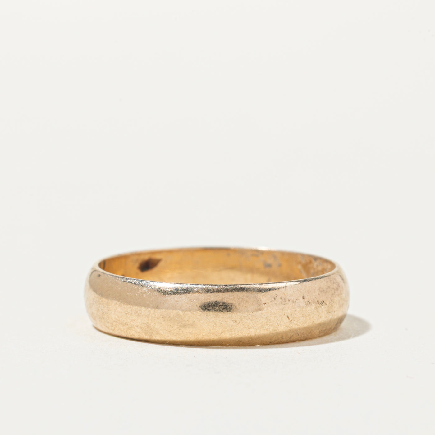 10k Yellow Gold Plain Band | 5mm | SZ 9.25