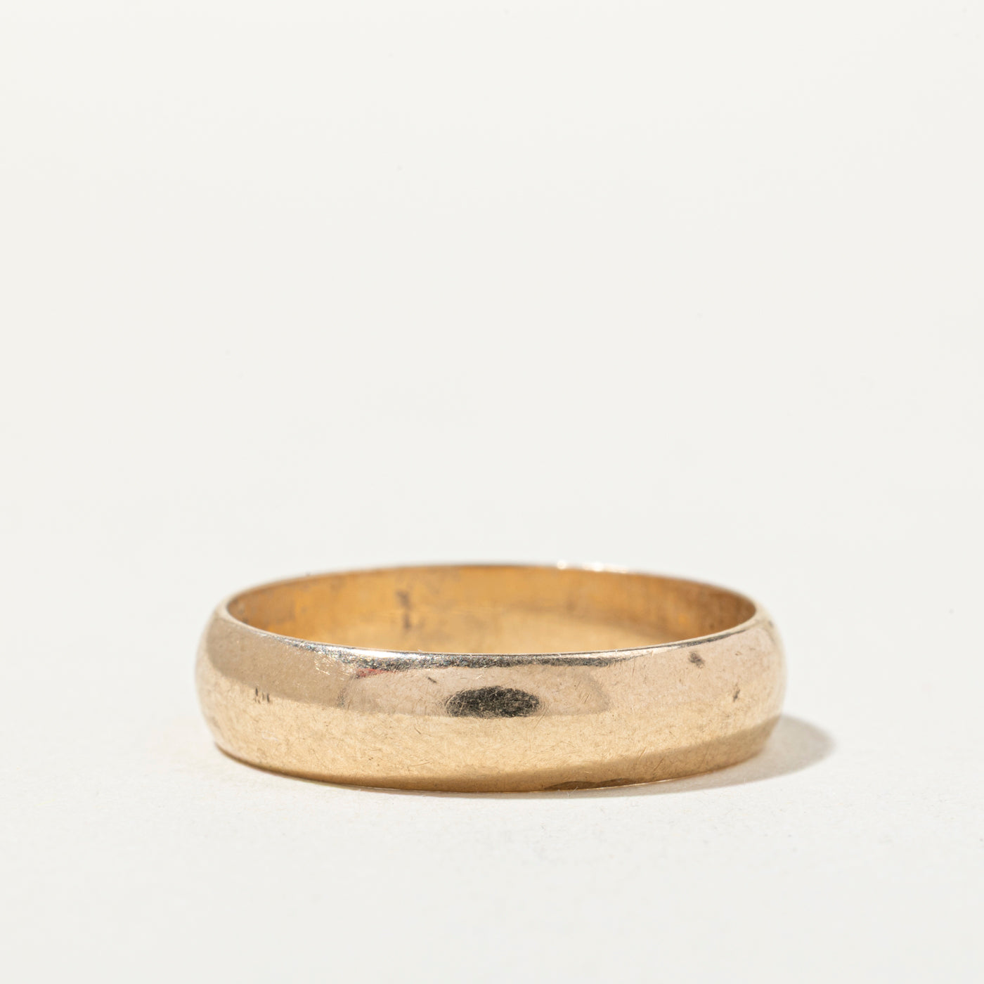 10k Yellow Gold Plain Band | 5mm | SZ 9.25